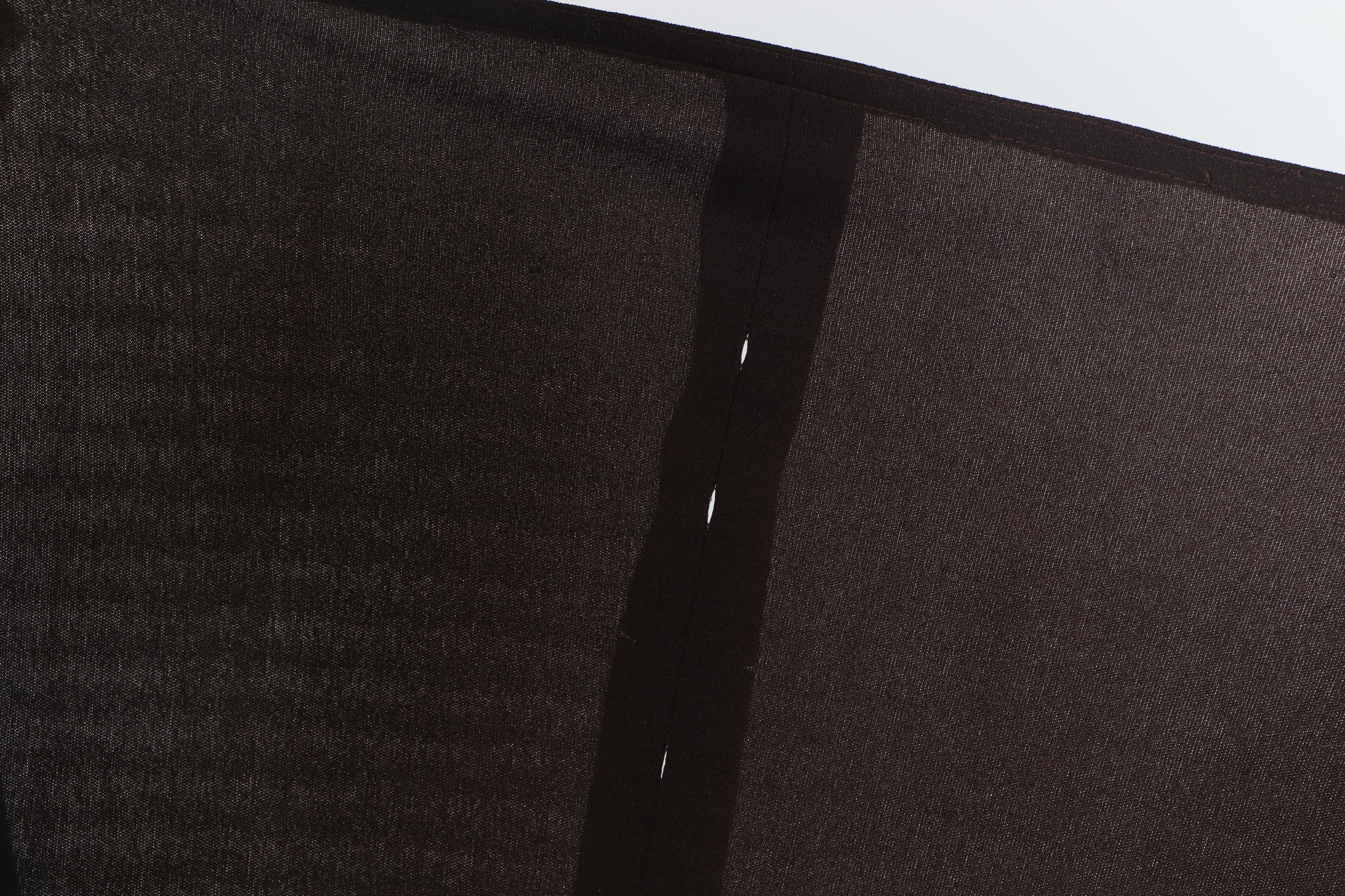 Joan Leslie by Kasper Swiss Dotted Yoke Maxi Dress, 1970s