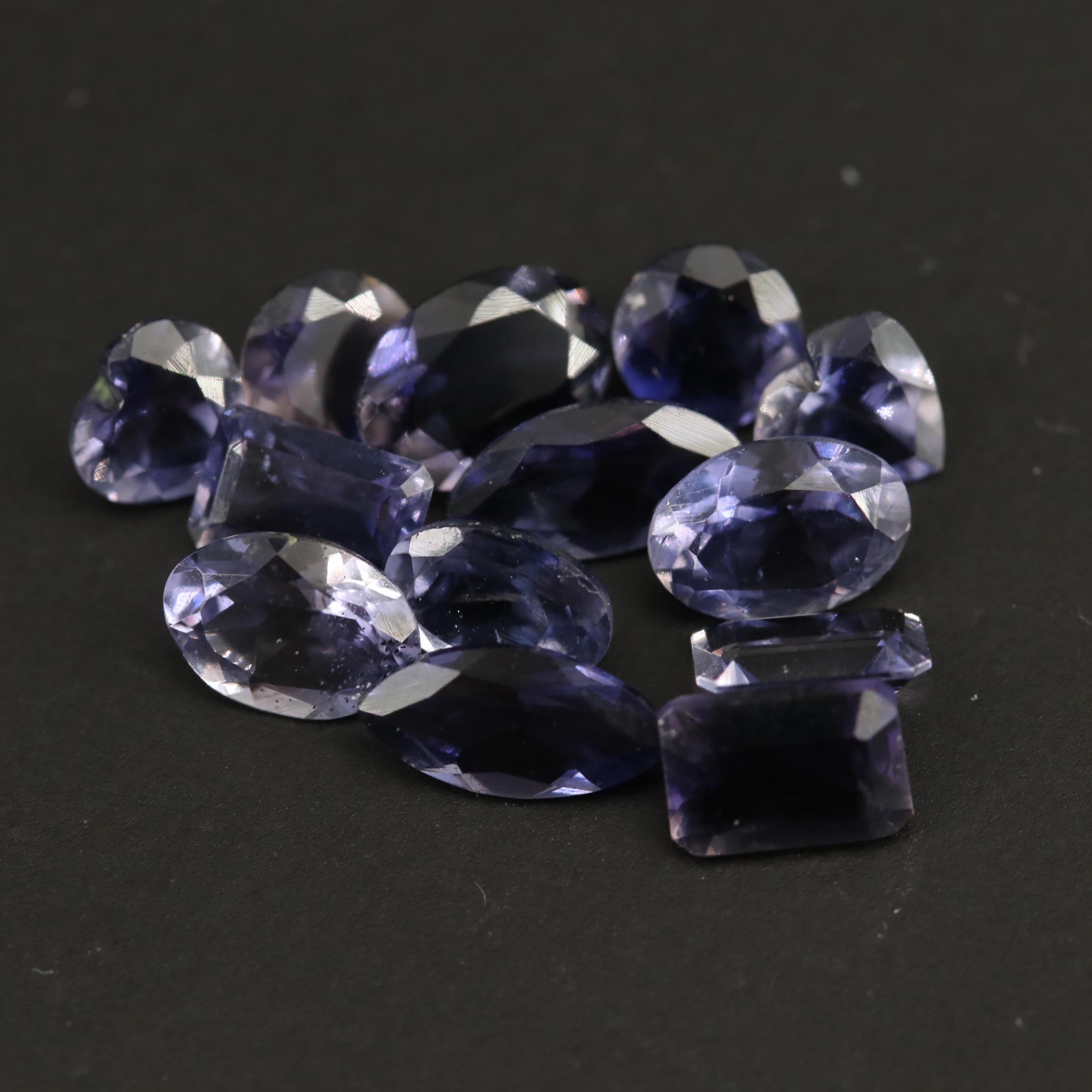 Loose 6.15 CTW Faceted Iolites