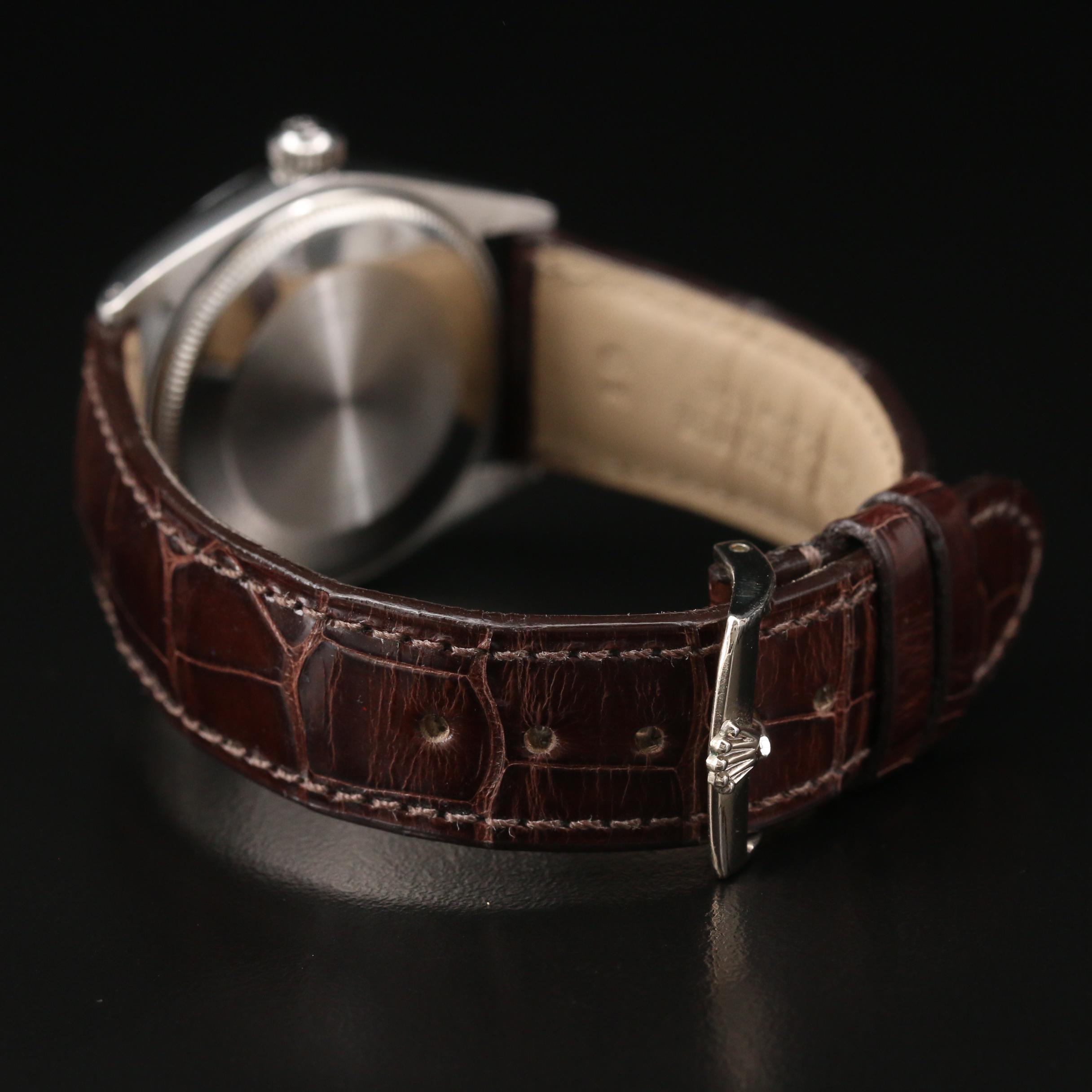 1963 Rolex Air-King 5500 Custom California Dial Stainless Steel Watch