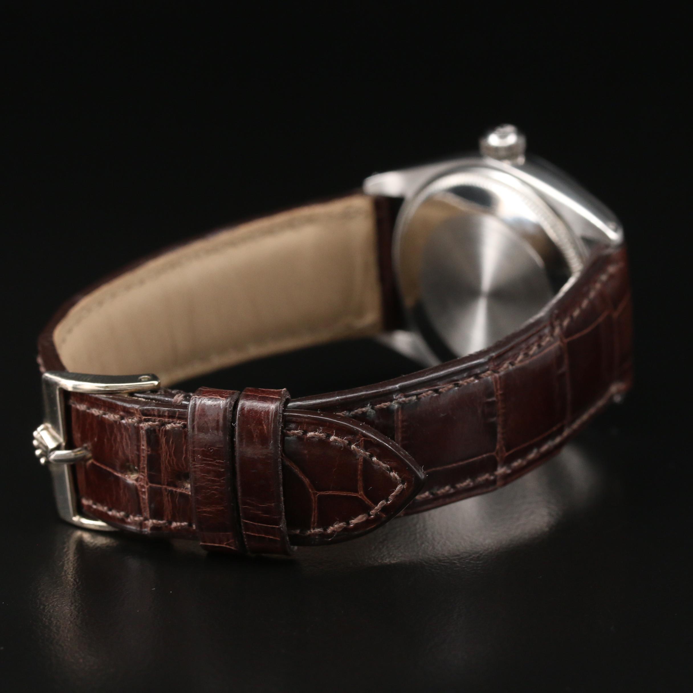 1963 Rolex Air-King 5500 Custom California Dial Stainless Steel Watch