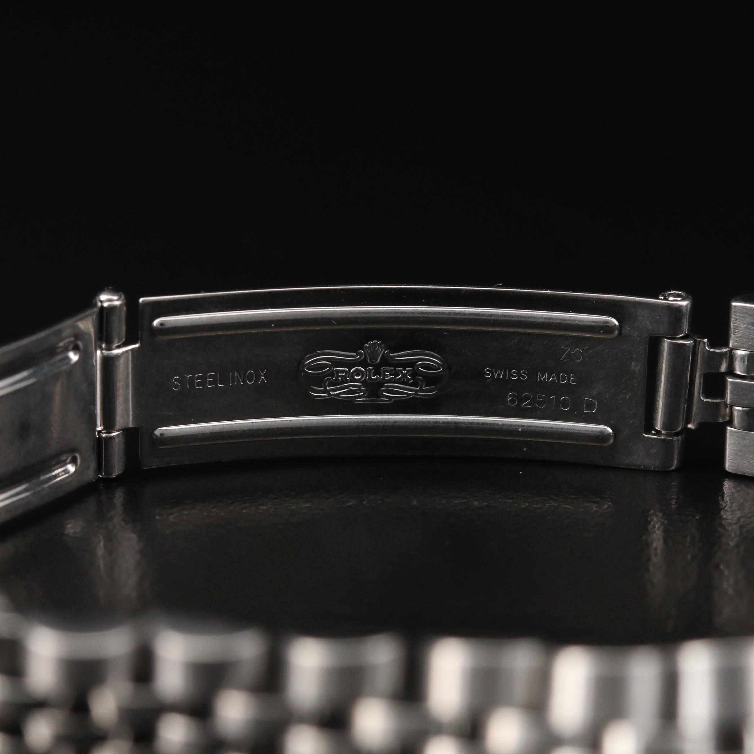 1996 Rolex Date Stainless Steel Automatic Watch