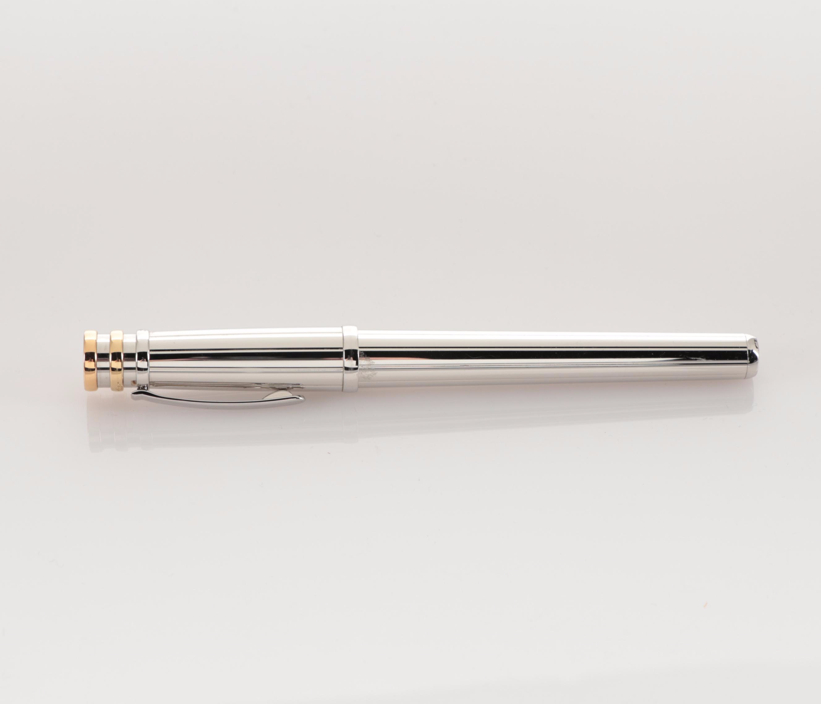 Cartier "Trinity" Screw Cap Ballpoint Pen in Original Case