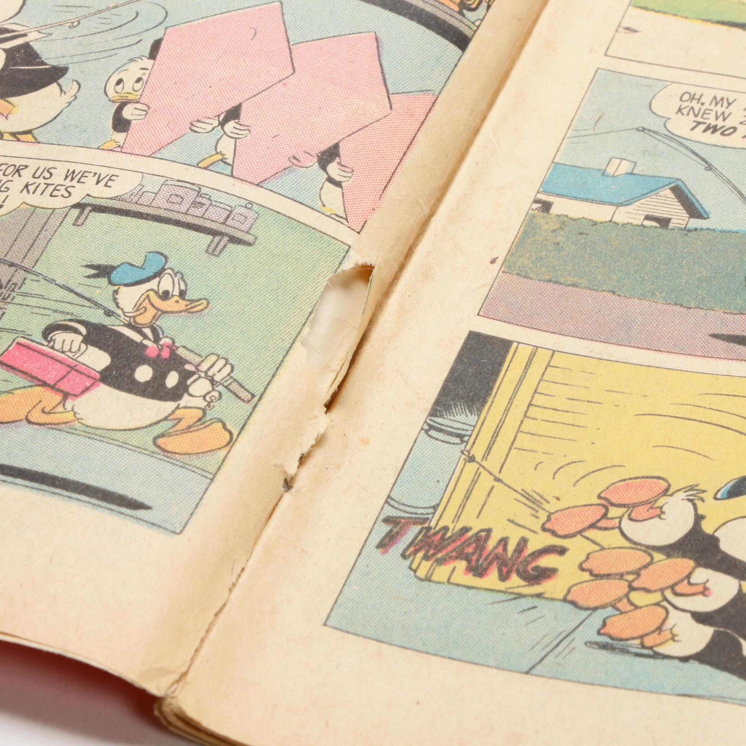 Walt Disney Vinyl Records and Comics, Mid-20th Century