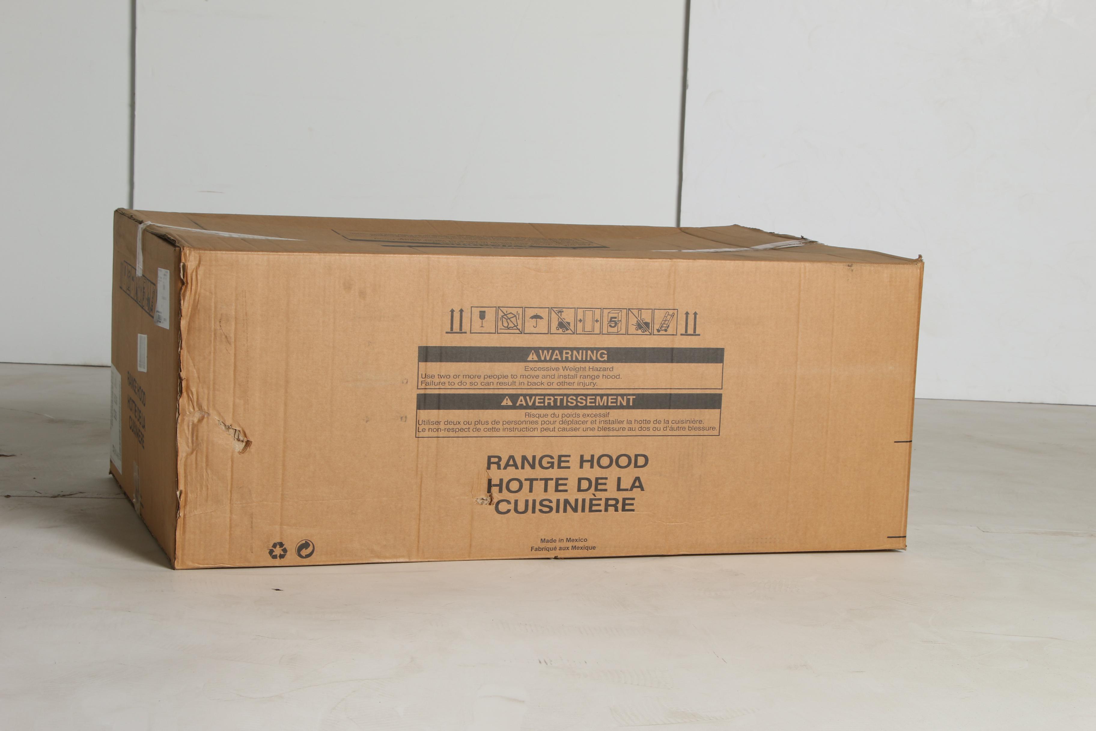 JENN-AIR Stainless Steel 36" Custom Hood Liner in Original Packaging