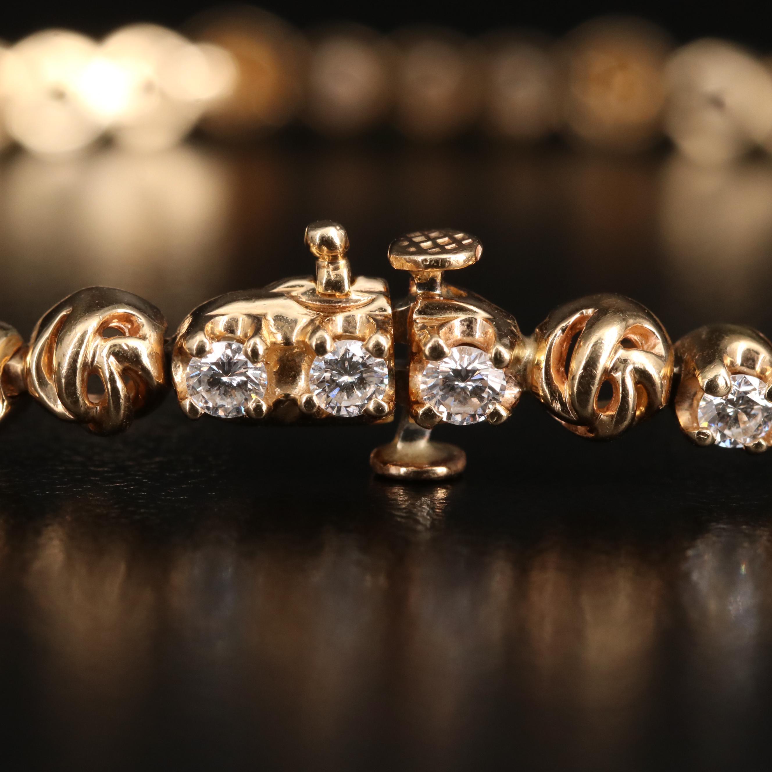 14K 2.45 CTW Diamond Bracelet