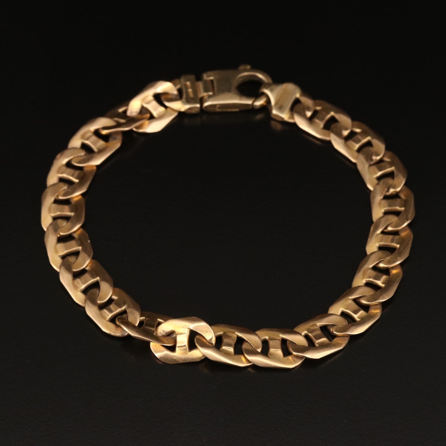 Milor 14K Mariner Link Bracelet