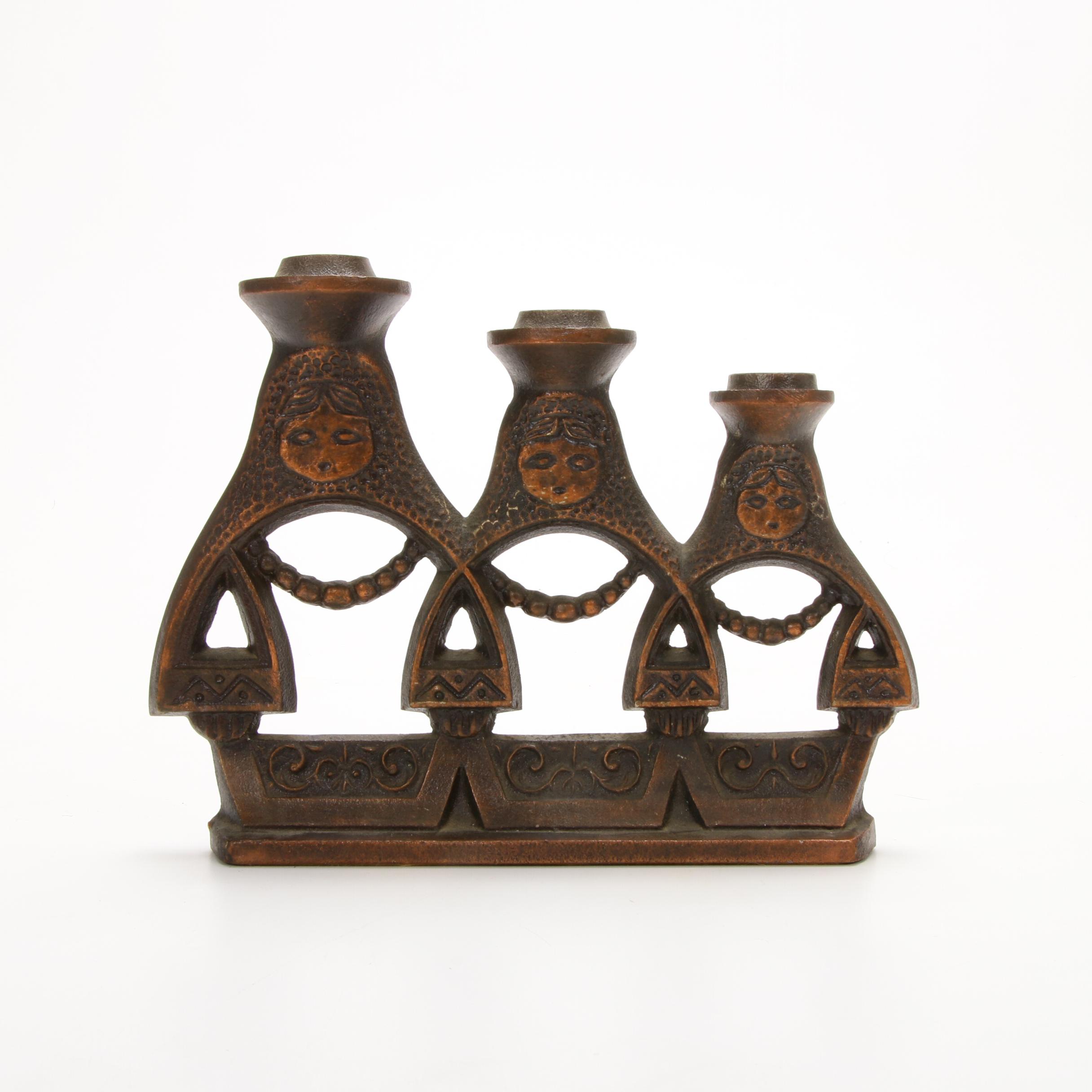 Danish Modern Candles and Candle Holders Including Dansk