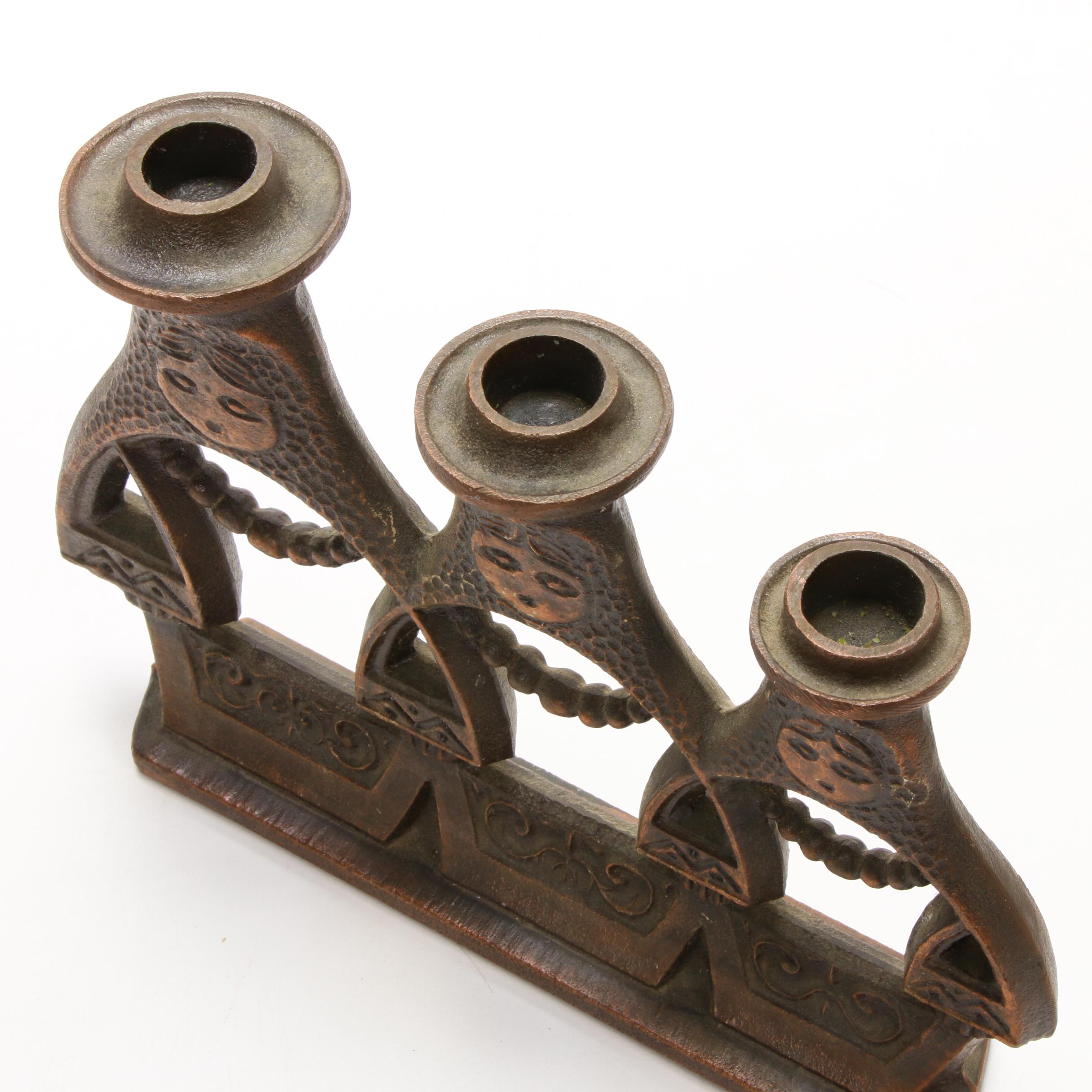 Danish Modern Candles and Candle Holders Including Dansk