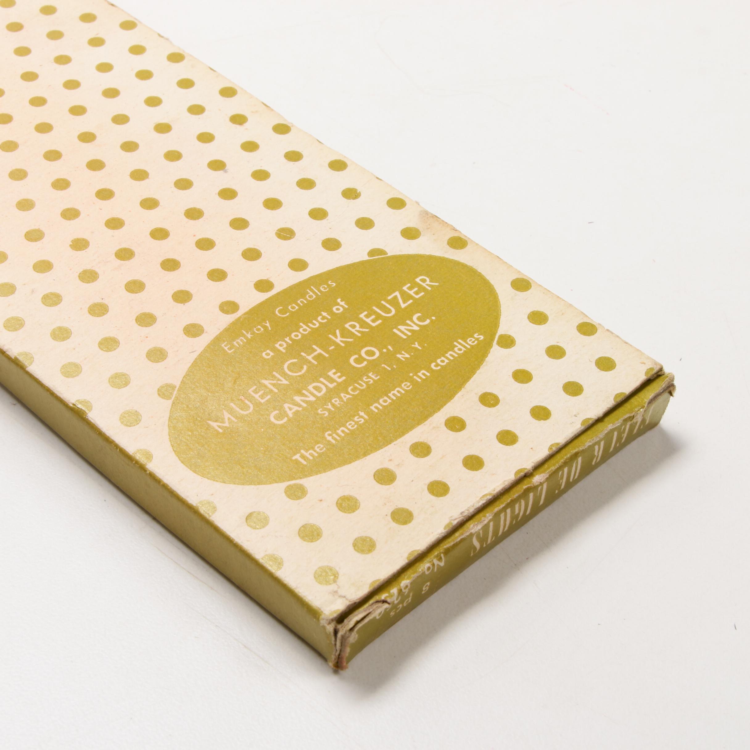 Danish Modern Candles and Candle Holders Including Dansk