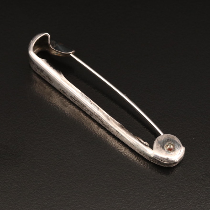 Vintage Napier Sterling Shawl Pin