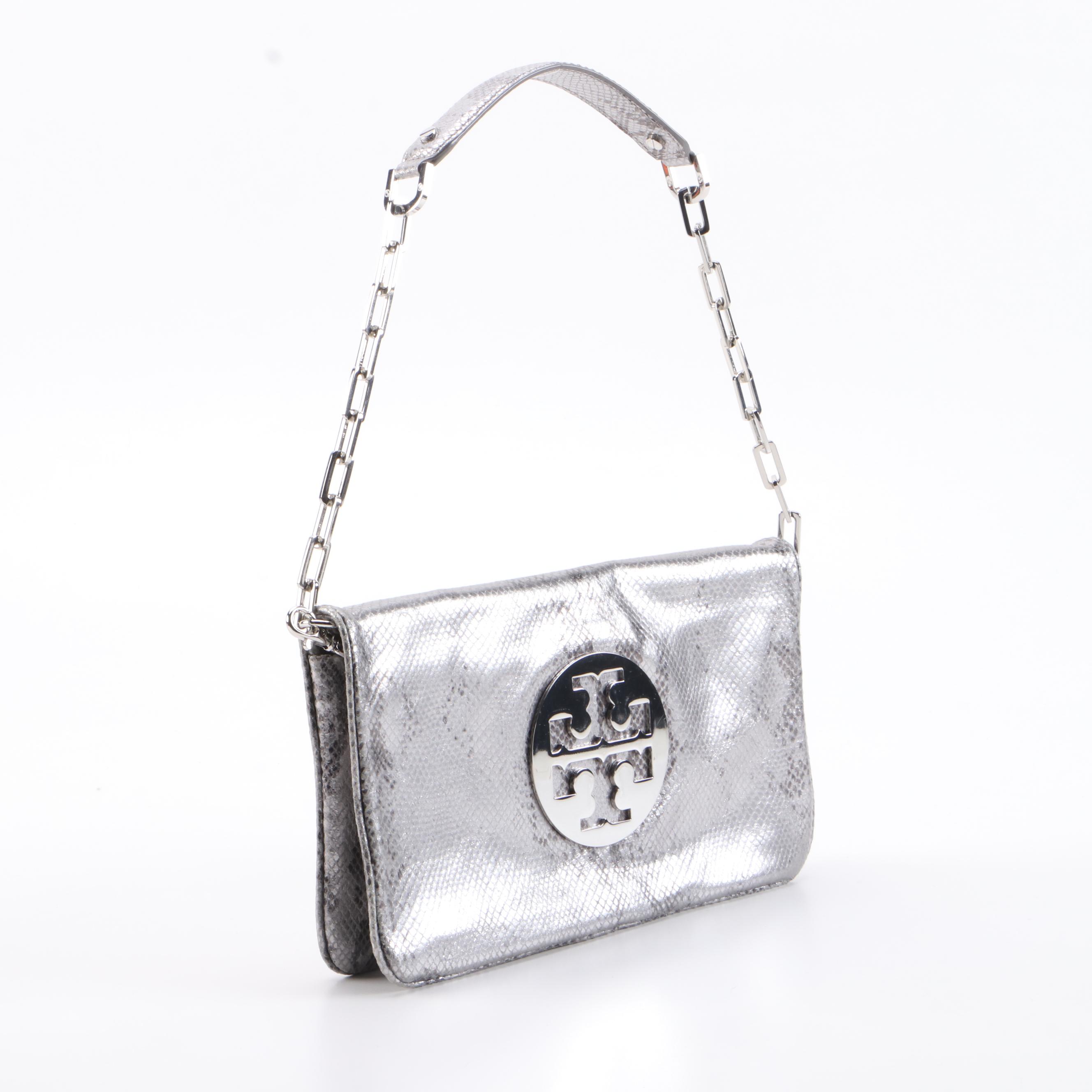 Tory Burch Reva Bag and Convertible Clutch with Carolina Herrera Two-Sided Bag