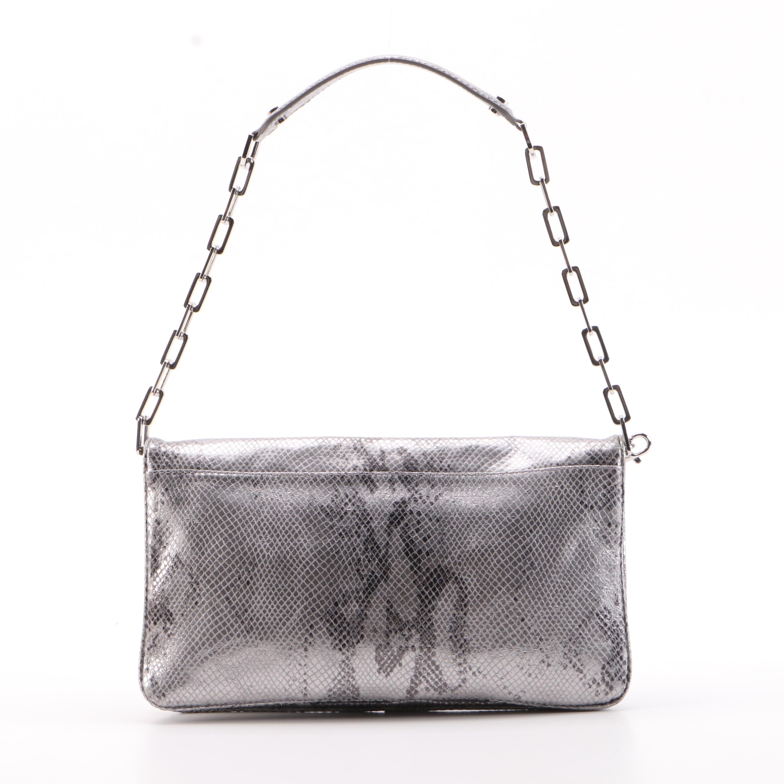 Tory Burch Reva Bag and Convertible Clutch with Carolina Herrera Two-Sided Bag