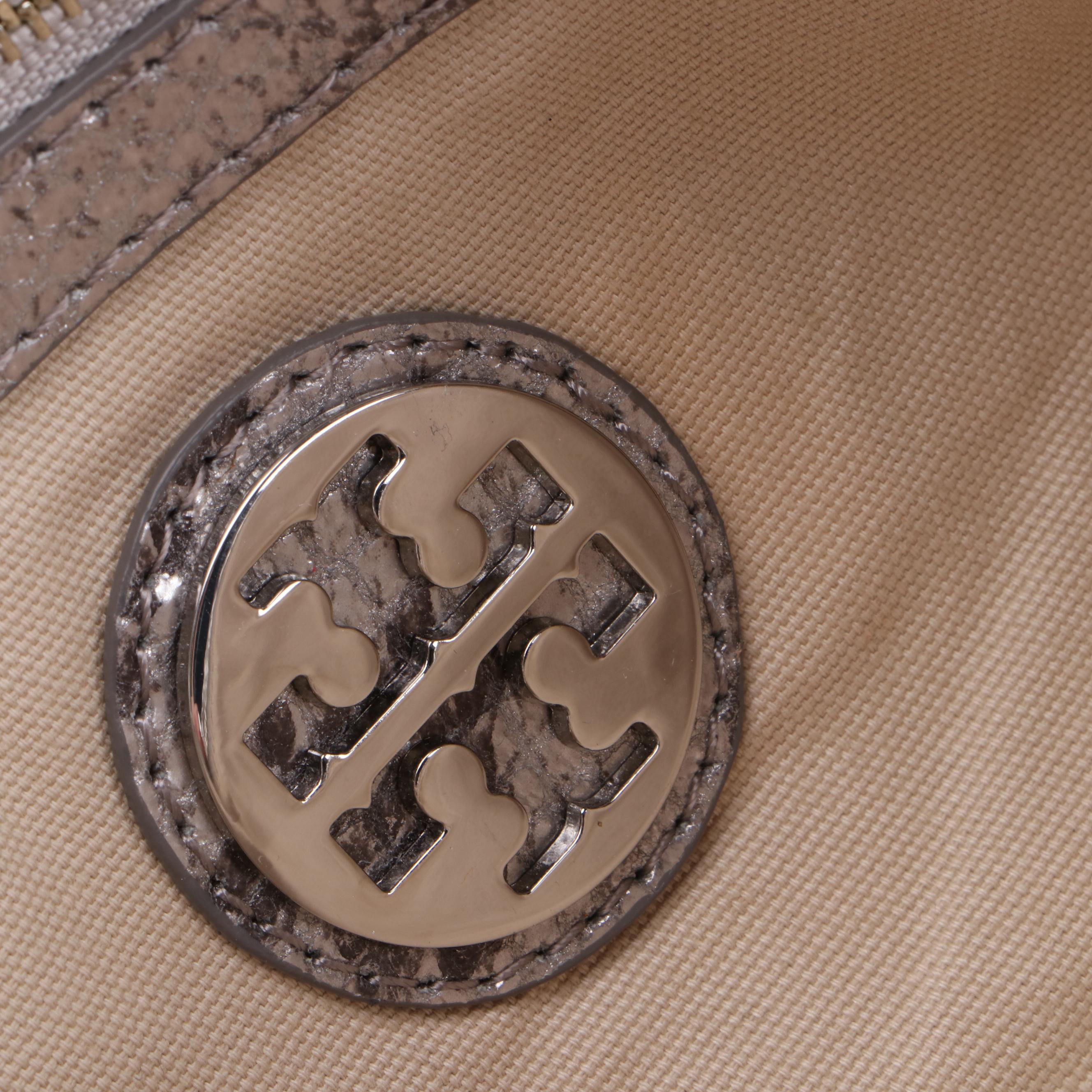 Tory Burch Reva Bag and Convertible Clutch with Carolina Herrera Two-Sided Bag