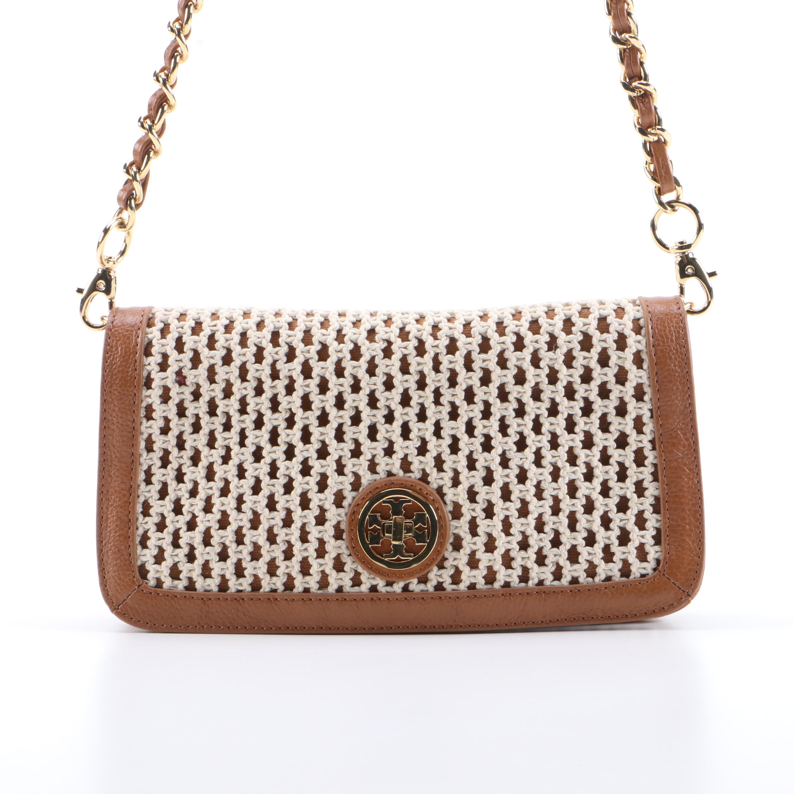 Tory Burch Reva Bag and Convertible Clutch with Carolina Herrera Two-Sided Bag