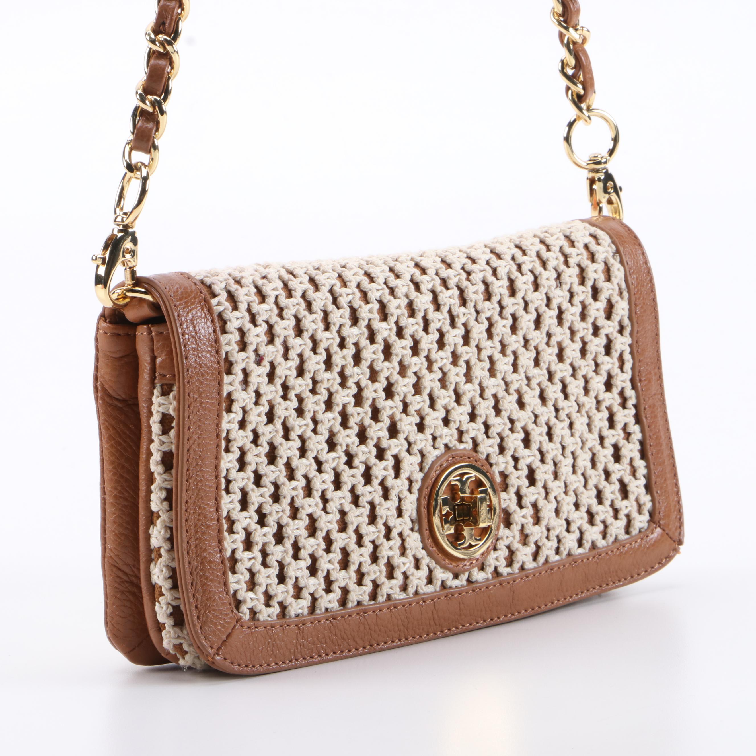 Tory Burch Reva Bag and Convertible Clutch with Carolina Herrera Two-Sided Bag