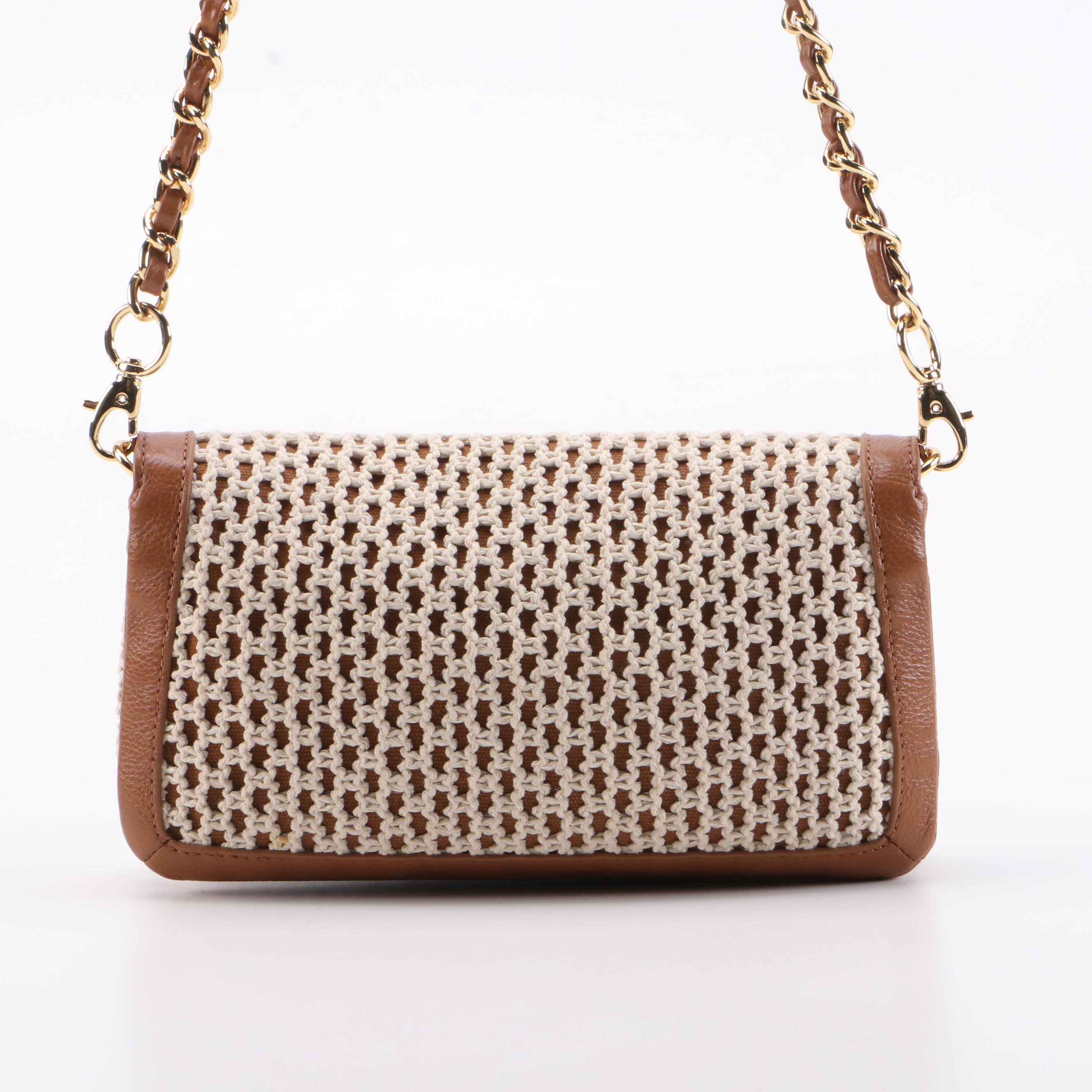 Tory Burch Reva Bag and Convertible Clutch with Carolina Herrera Two-Sided Bag