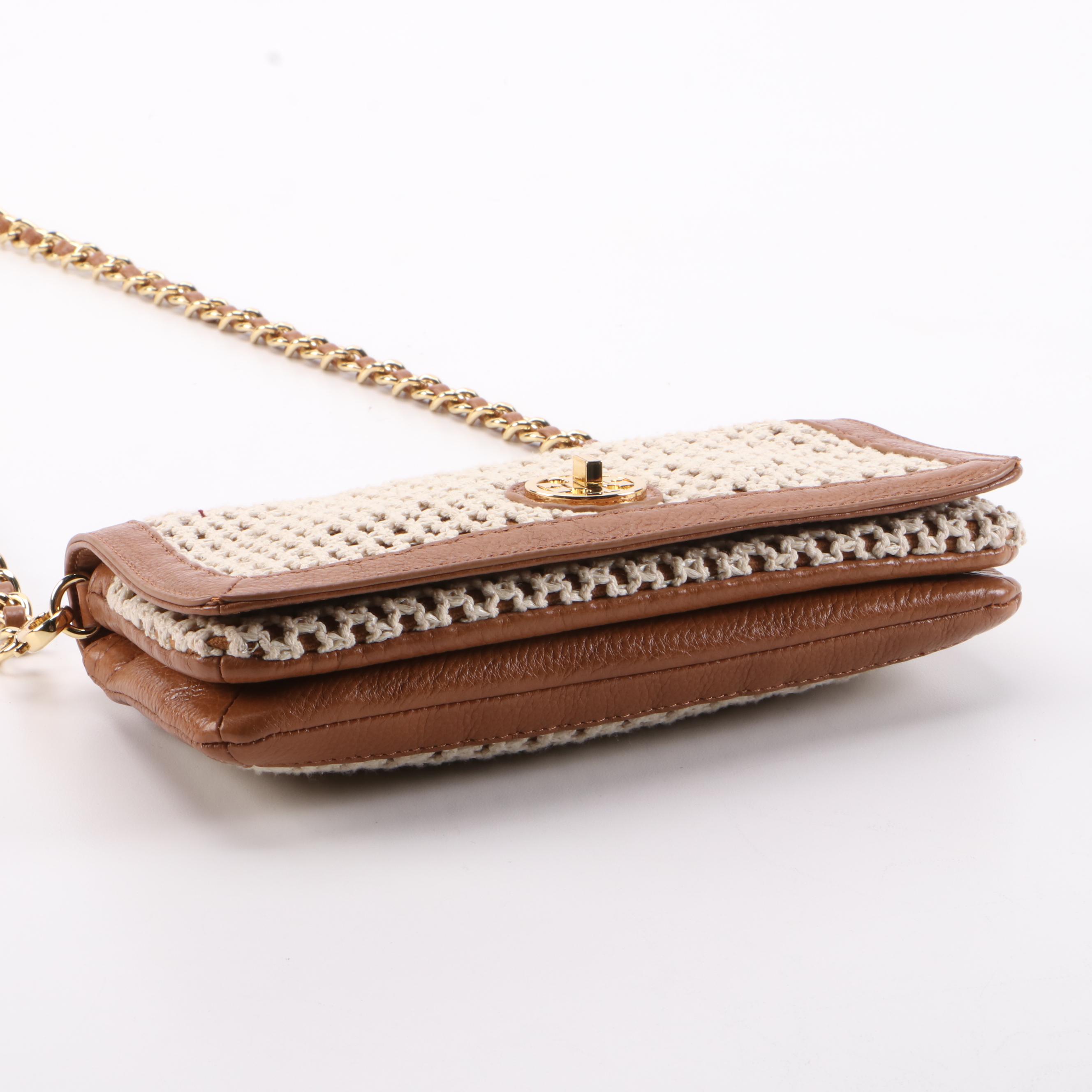 Tory Burch Reva Bag and Convertible Clutch with Carolina Herrera Two-Sided Bag