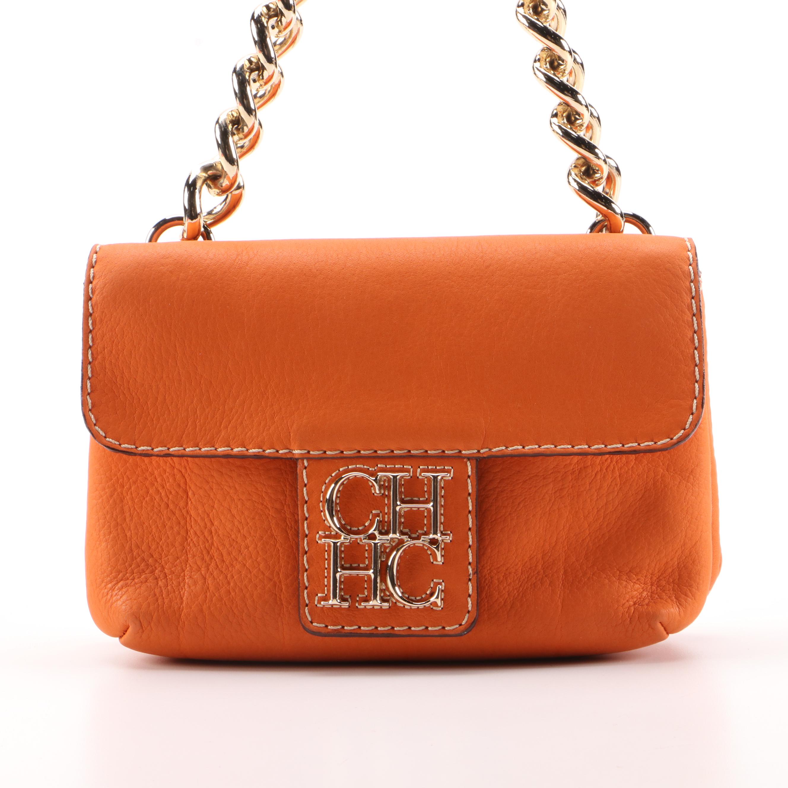 Tory Burch Reva Bag and Convertible Clutch with Carolina Herrera Two-Sided Bag