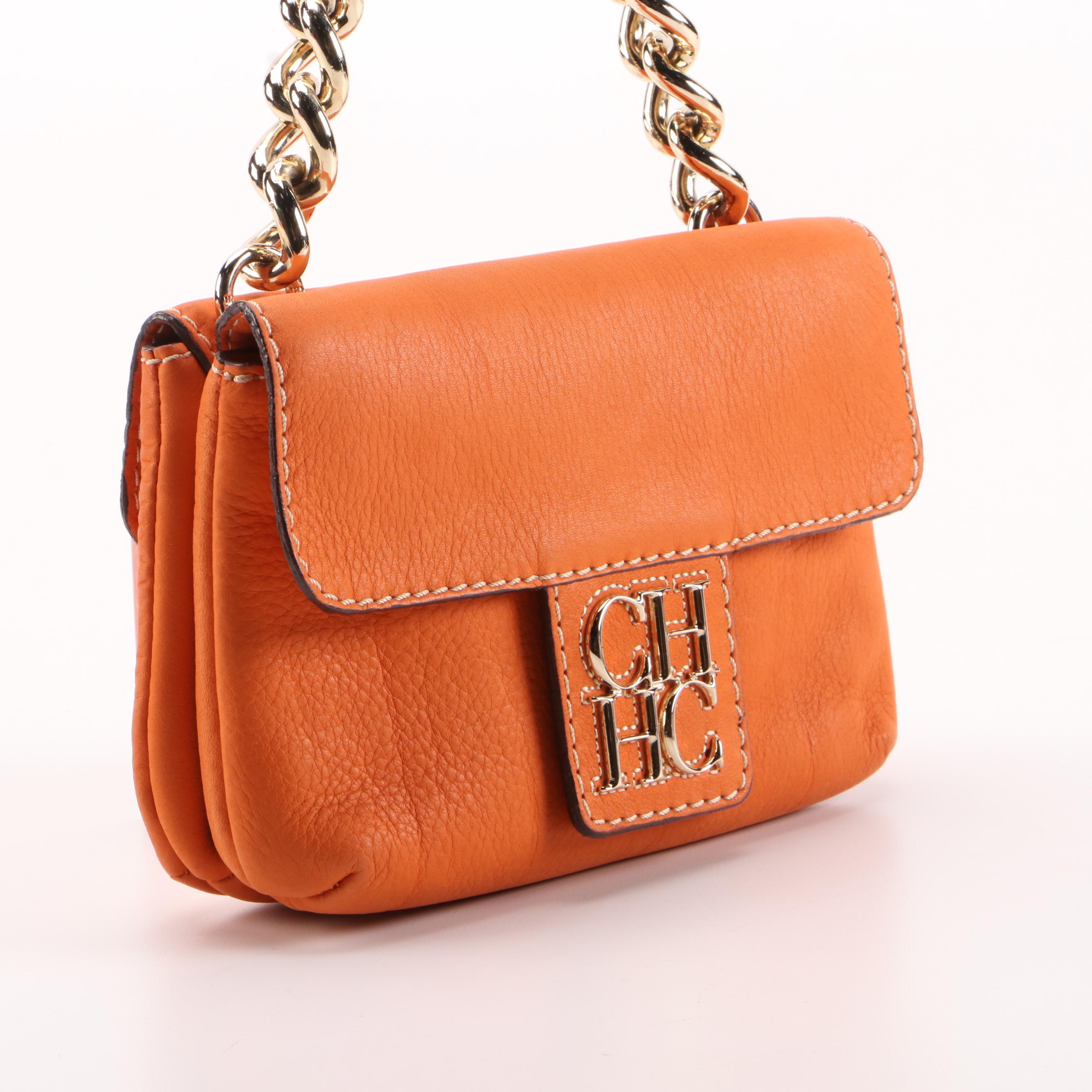 Tory Burch Reva Bag and Convertible Clutch with Carolina Herrera Two-Sided Bag