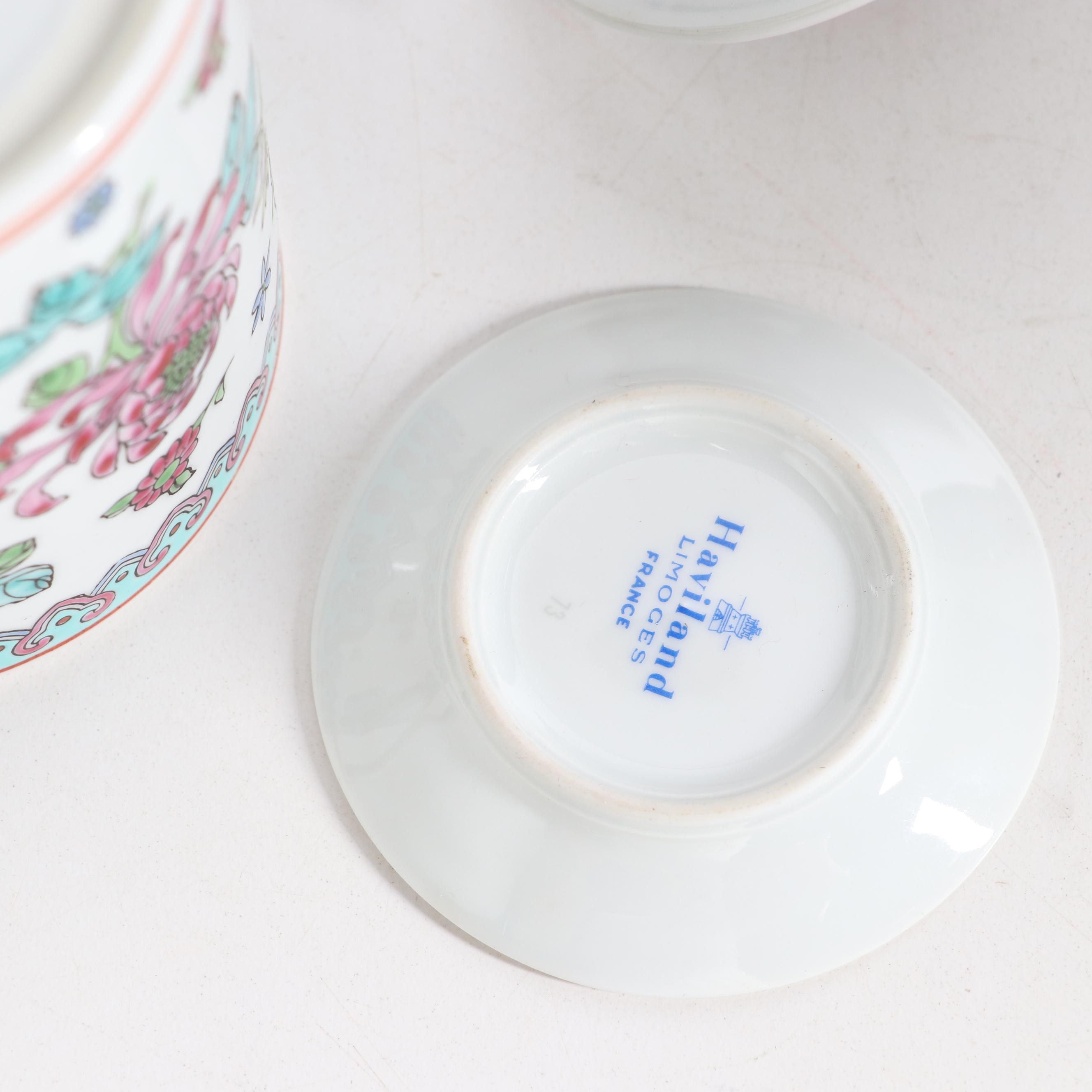 Haviland Limoges Porcelain Trinket Dish, Chinese Porcelain Tea Cup, and More