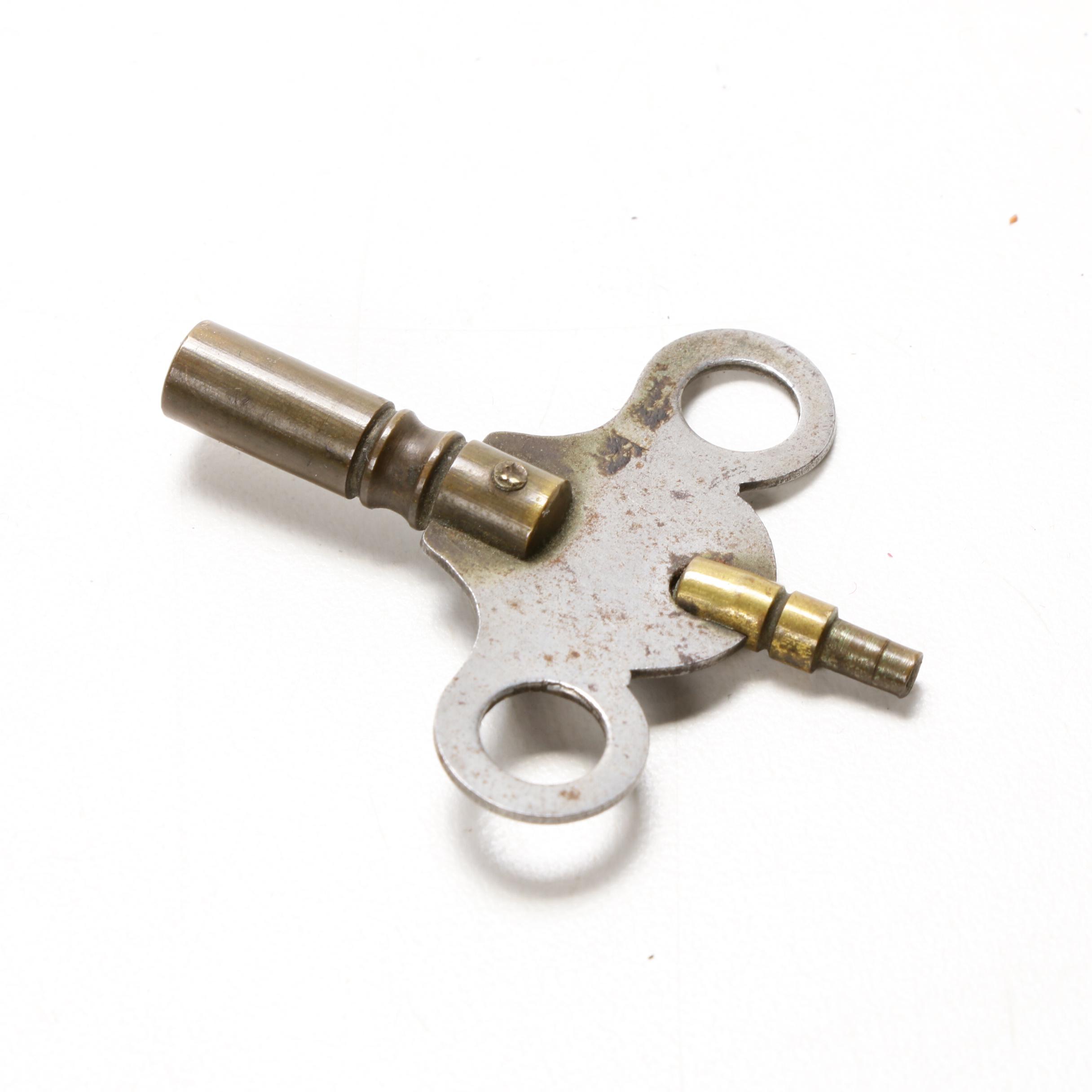 William L. Gilbert Six Column Wood Mantel Clock, 1908