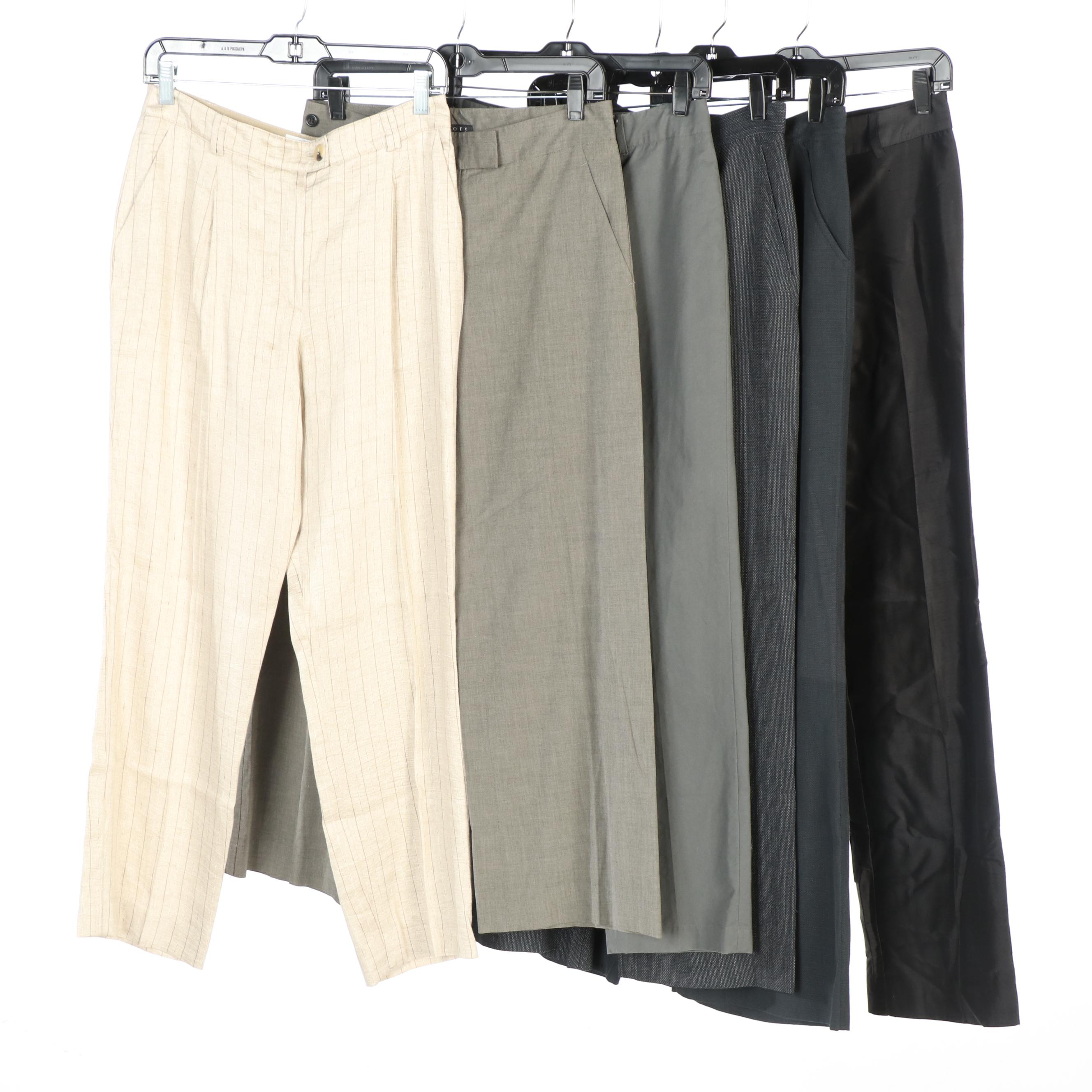 Trina Turk, Rachel Zoe, Ralph Lauren Max Mara, Armani and Theory Trousers