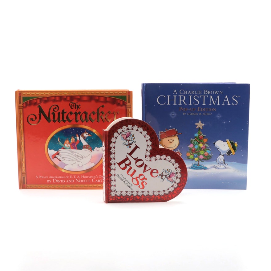 "A Charlie Brown Christmas Pop-Up Edition" and Other Holiday Pop-Up Books