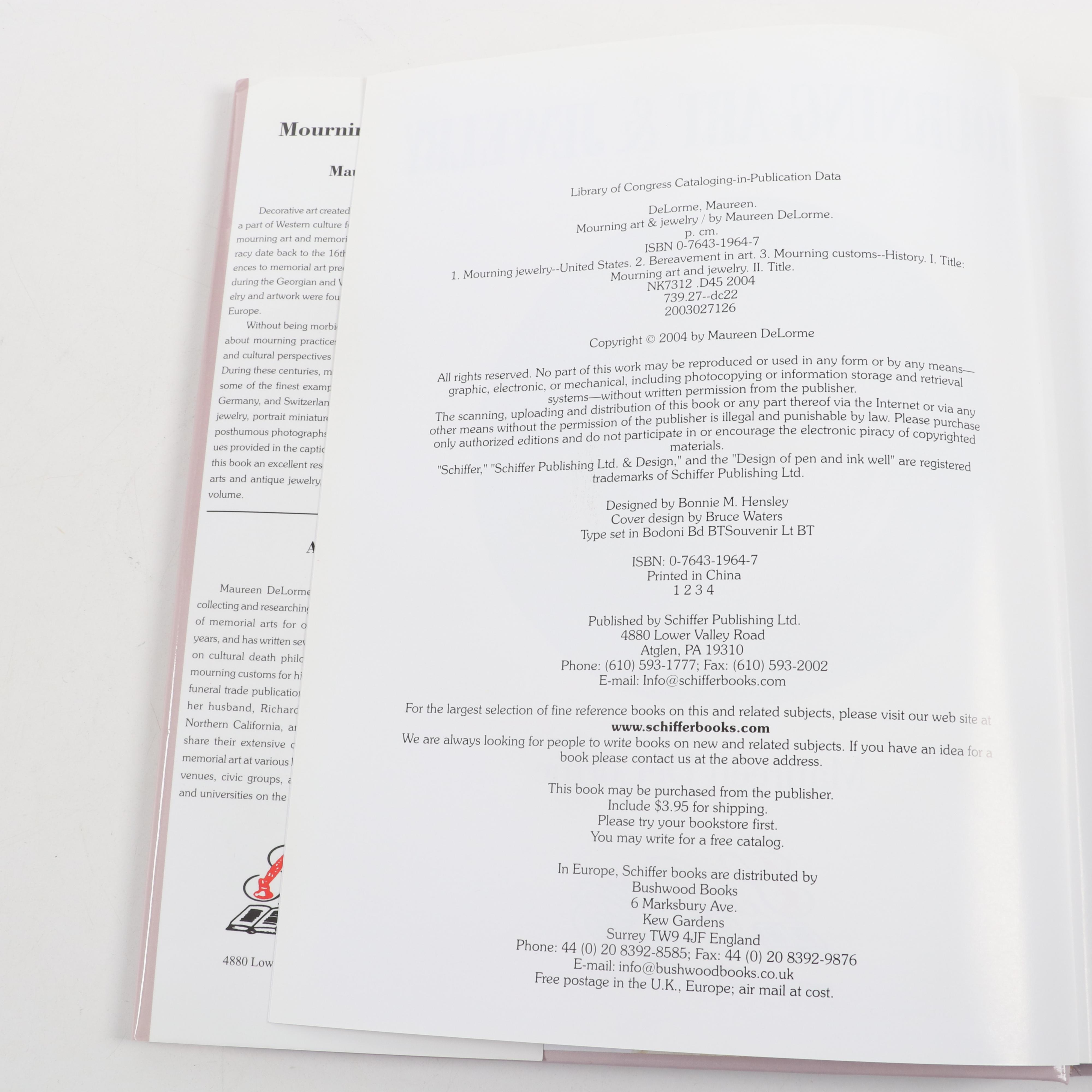 "Mourning Art & Jewelry" by Maureen DeLorme and More