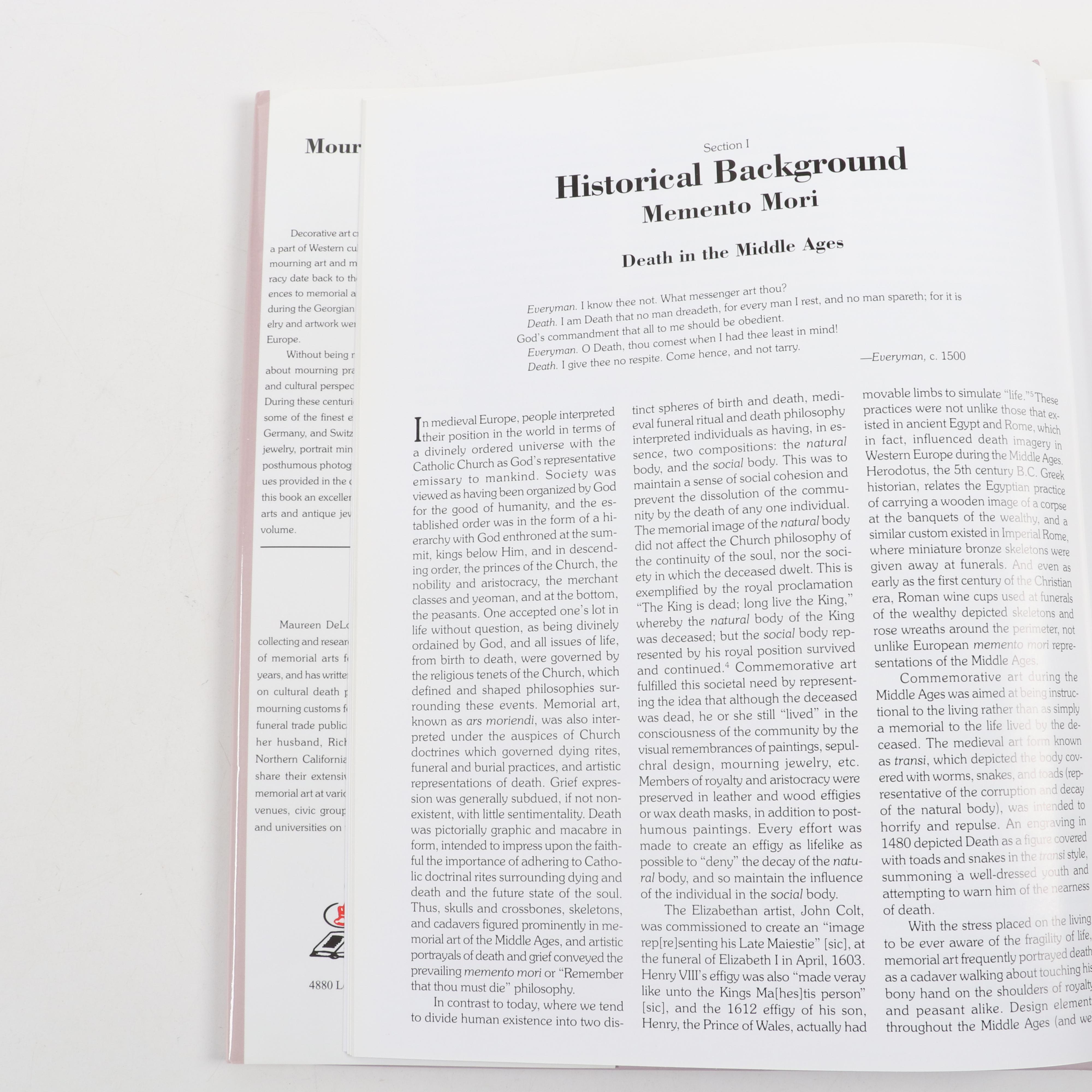 "Mourning Art & Jewelry" by Maureen DeLorme and More