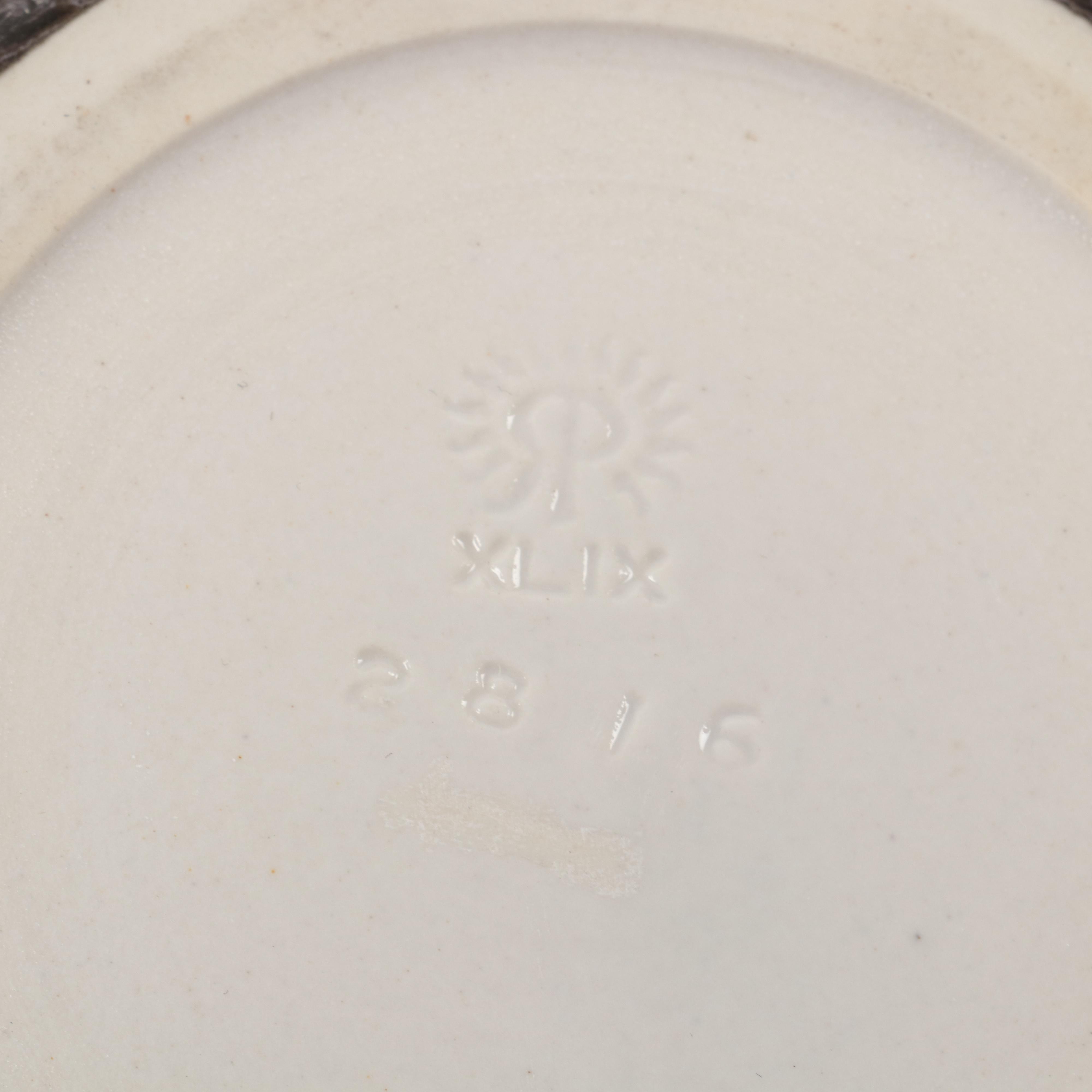 Rookwood Pottery Over-sized Coffee Cup and Saucer, 1944