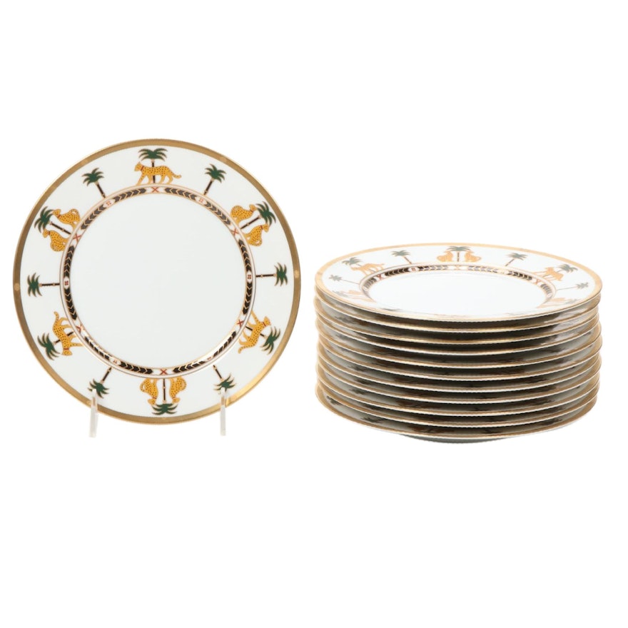 Christian Dior "Casablanca" Bone China Dinner Plates