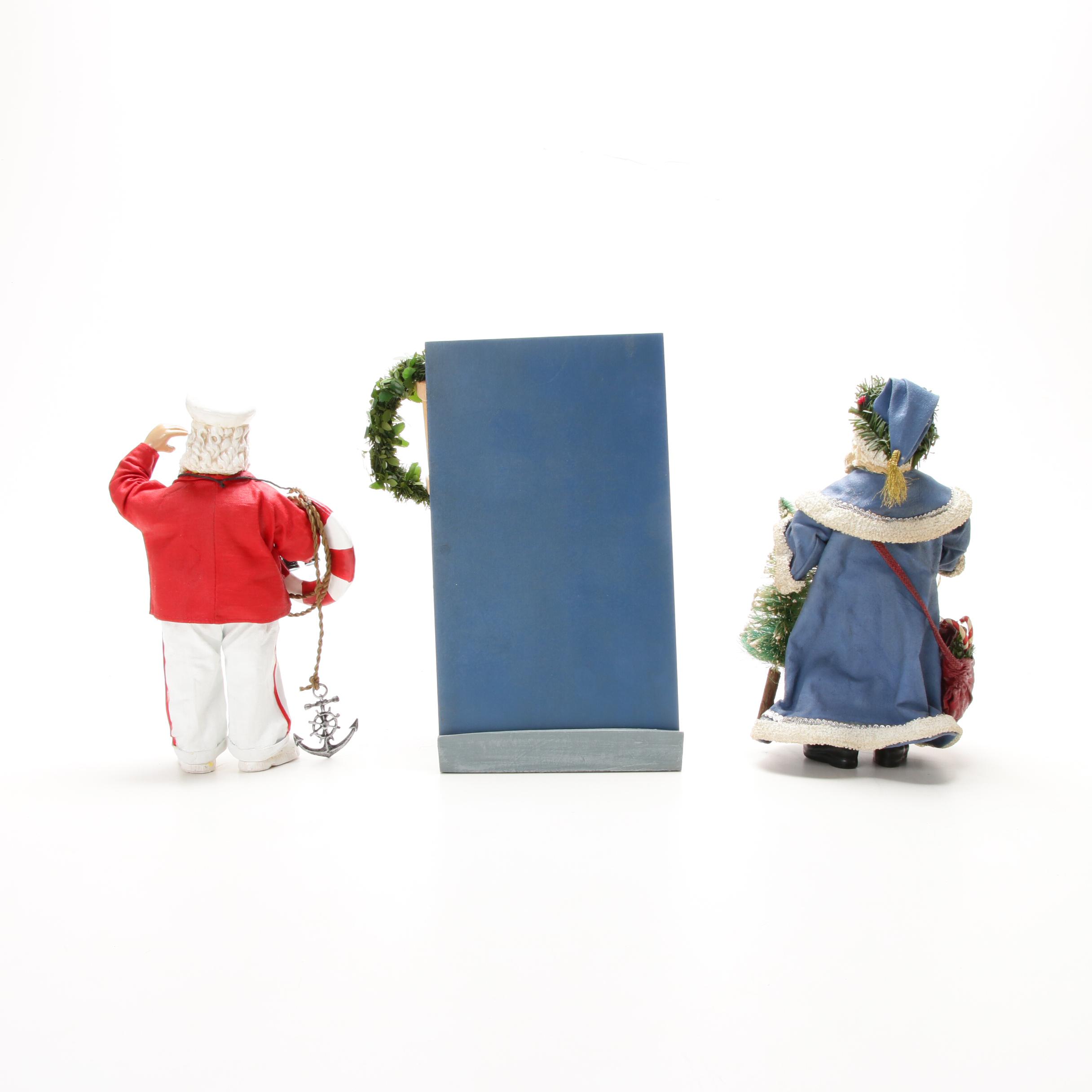 Clothtique Possible Dreams Santa Figurines, Late 20th Century