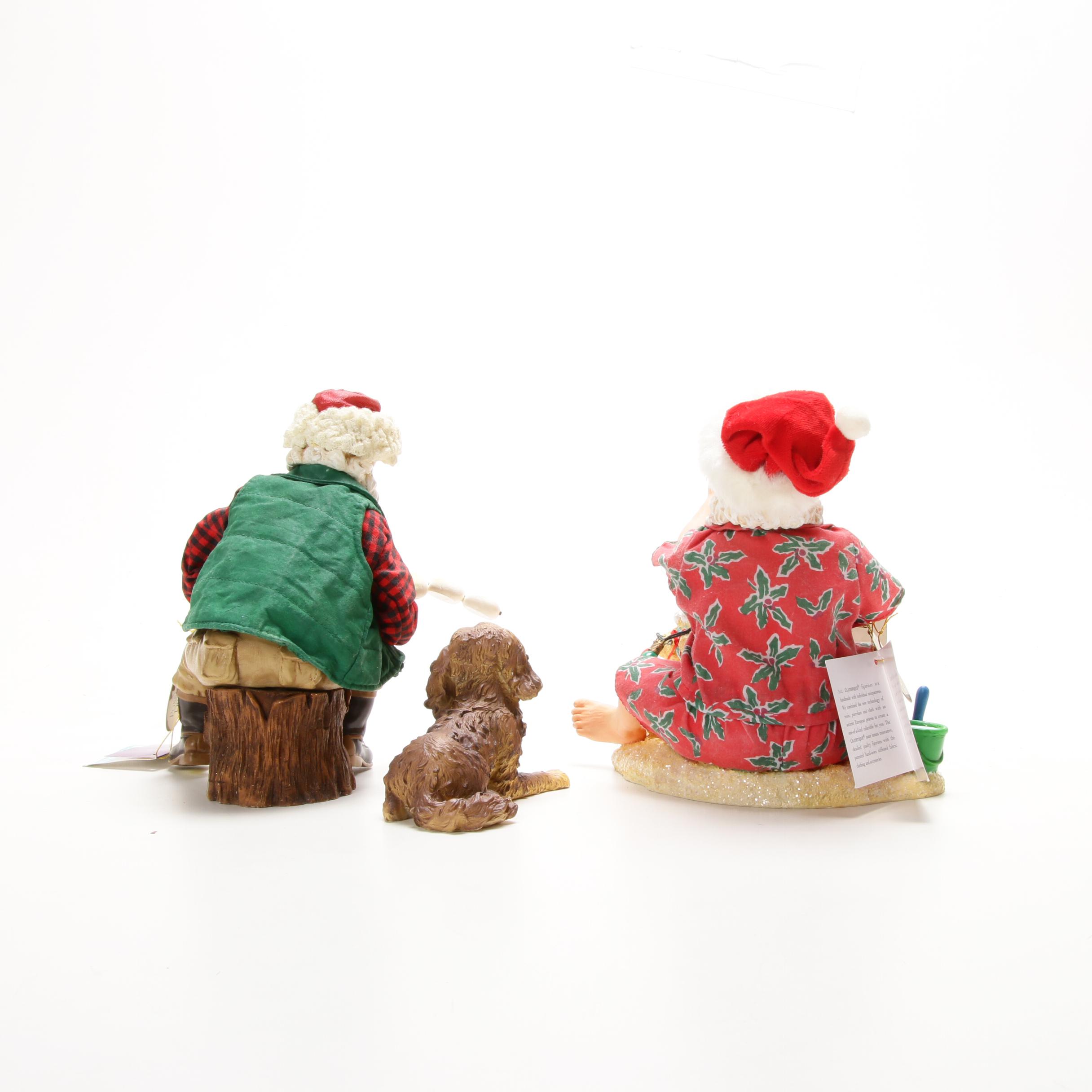 Clothtique Possible Dreams Santa Figurines, Late 20th Century