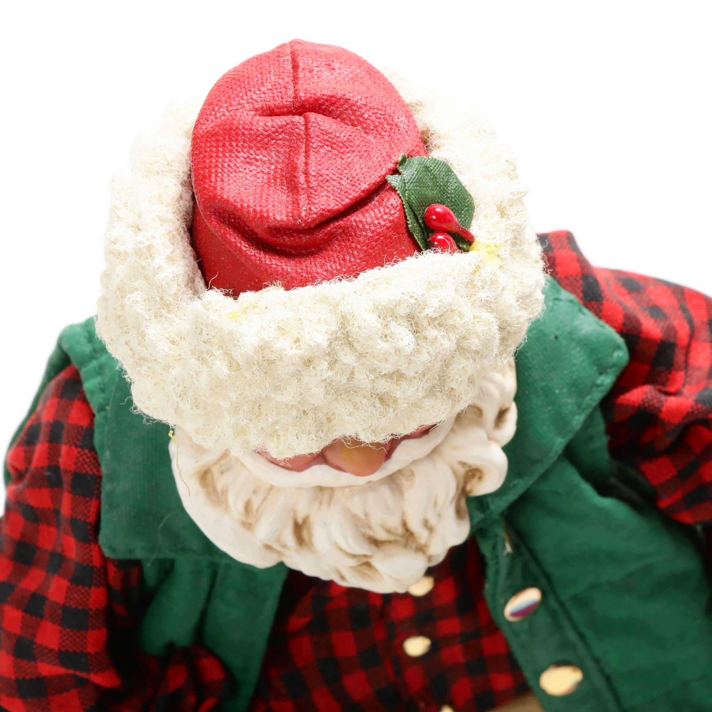 Clothtique Possible Dreams Santa Figurines, Late 20th Century