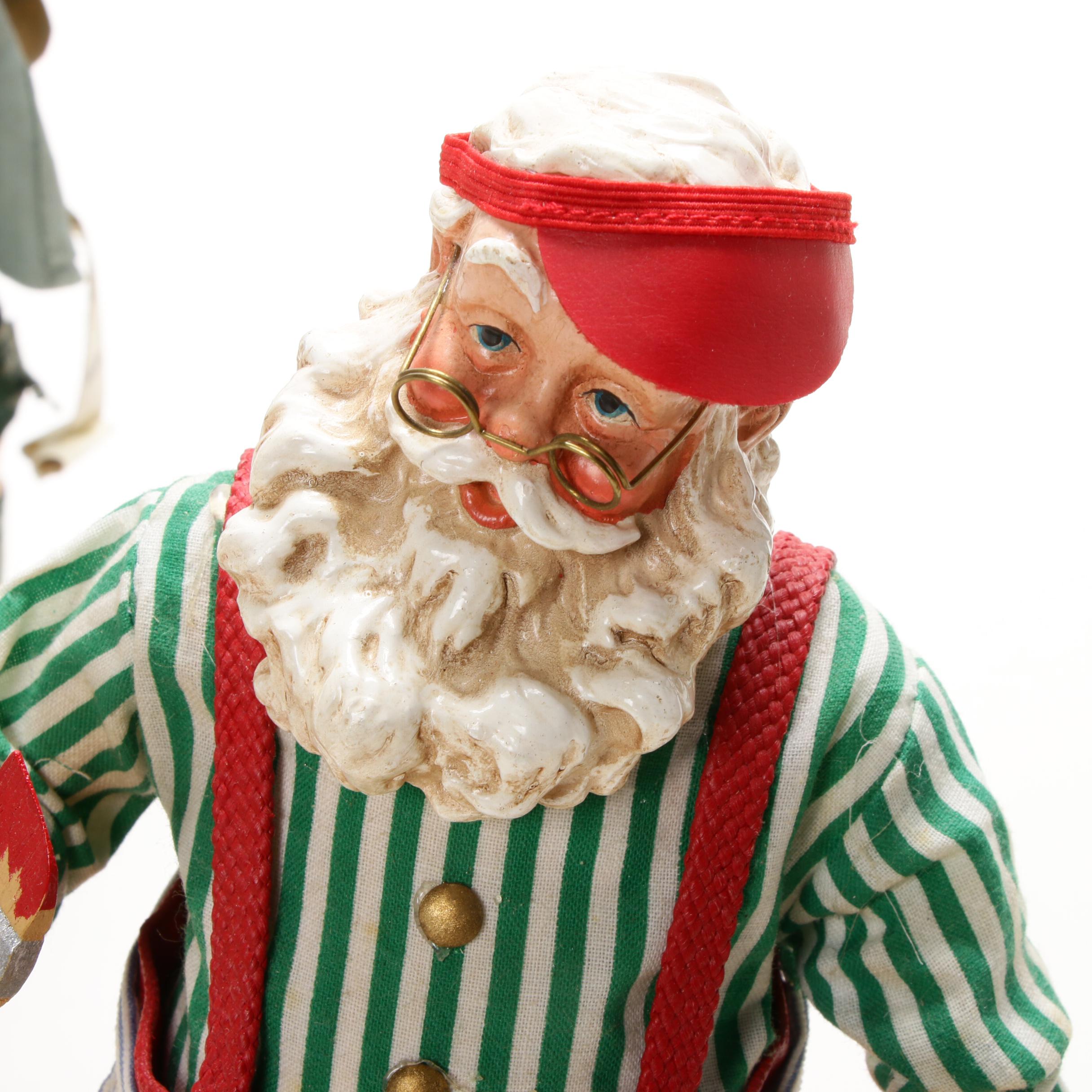 Clothtique Possible Dreams Santa Figurines, Late 20th Century