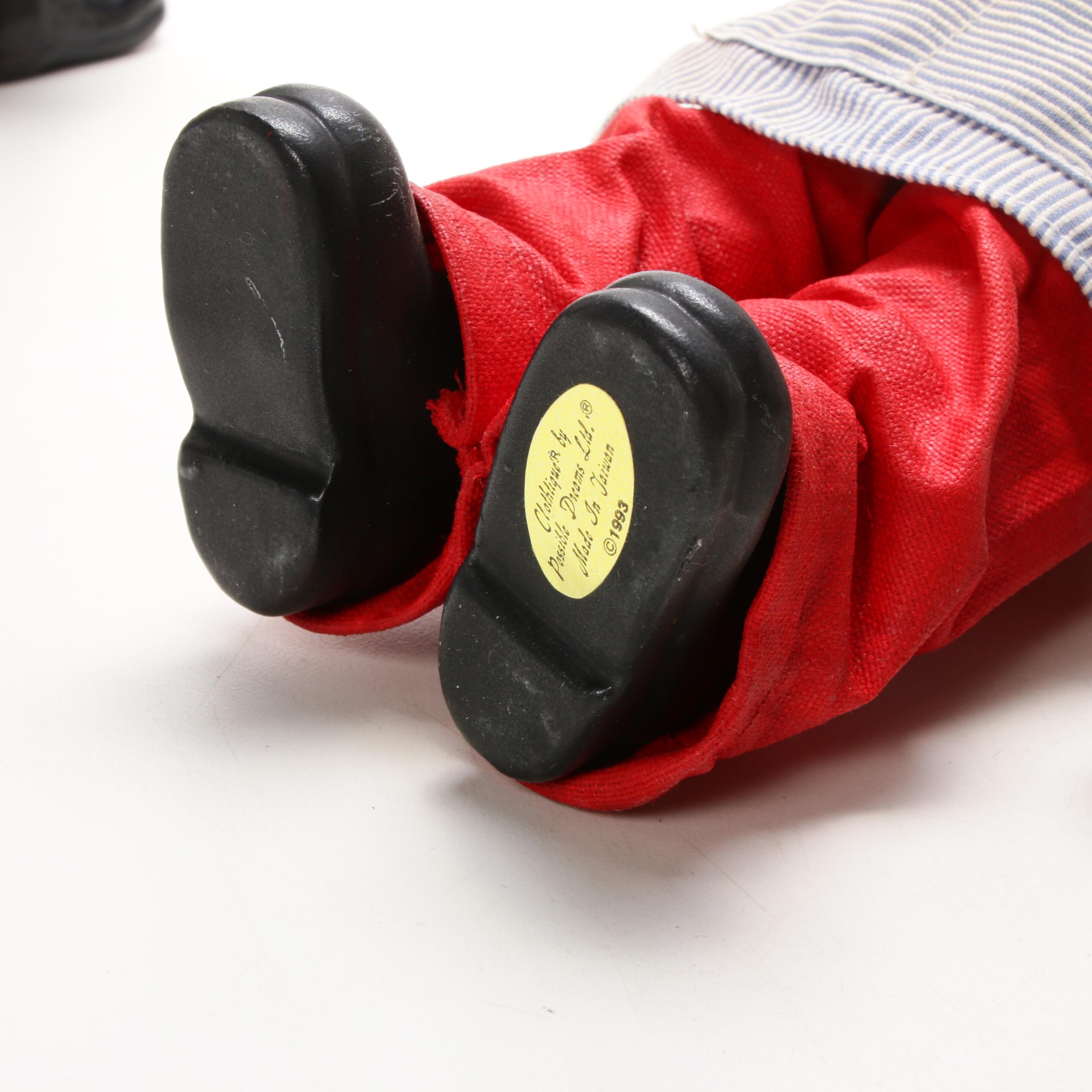 Clothtique Possible Dreams Santa Figurines, Late 20th Century