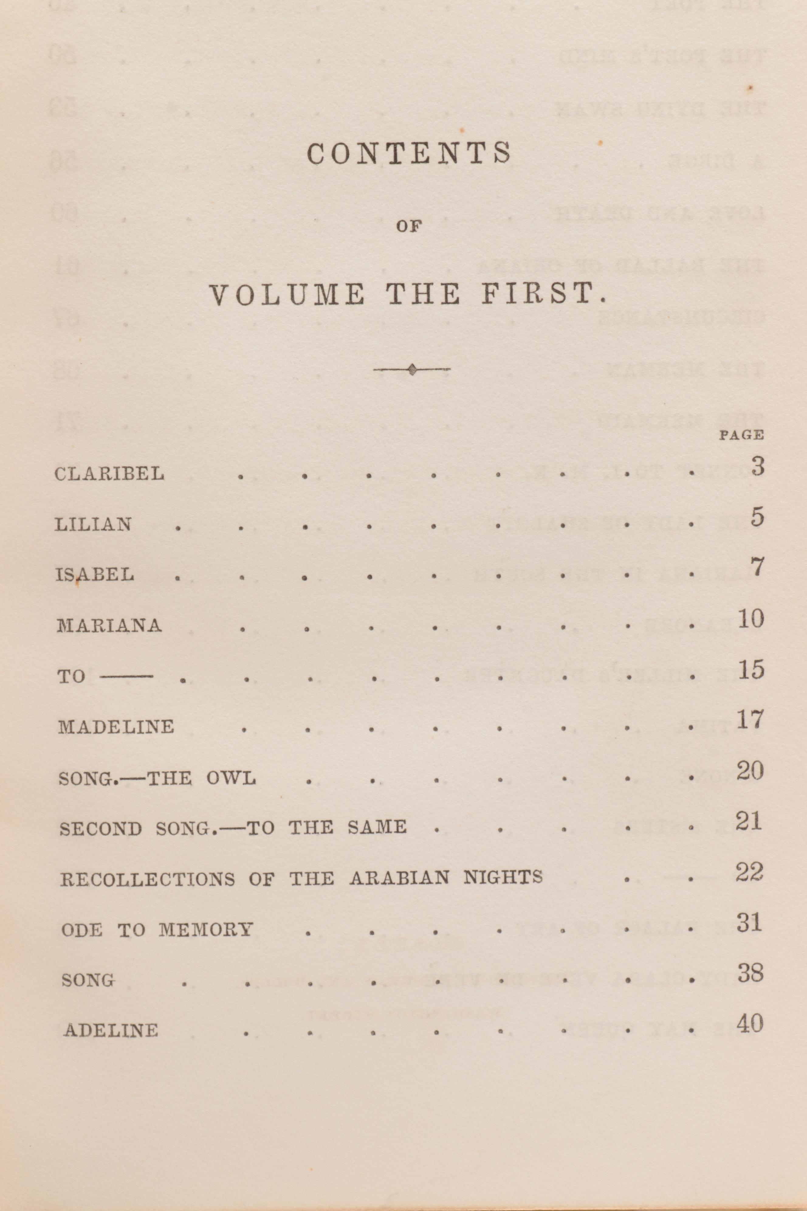 "Poems by Alfred Tennyson," 2 vols., 1842