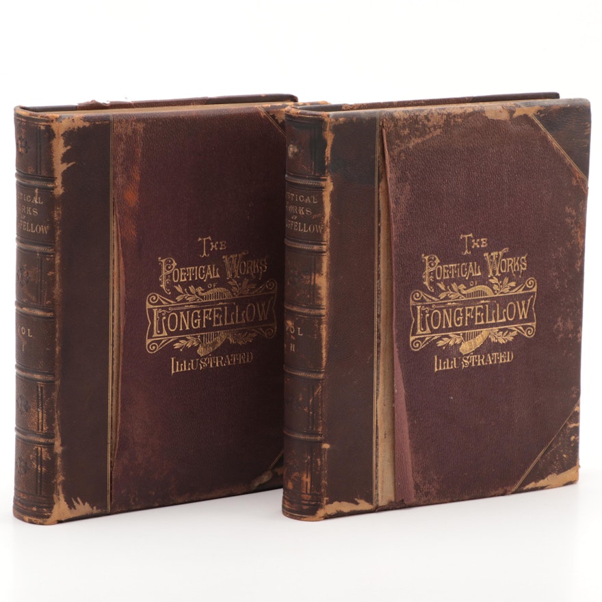 "The Poetical Works of Henry Wadsworth Longfellow Illustrated," 2 vols., 1879-80