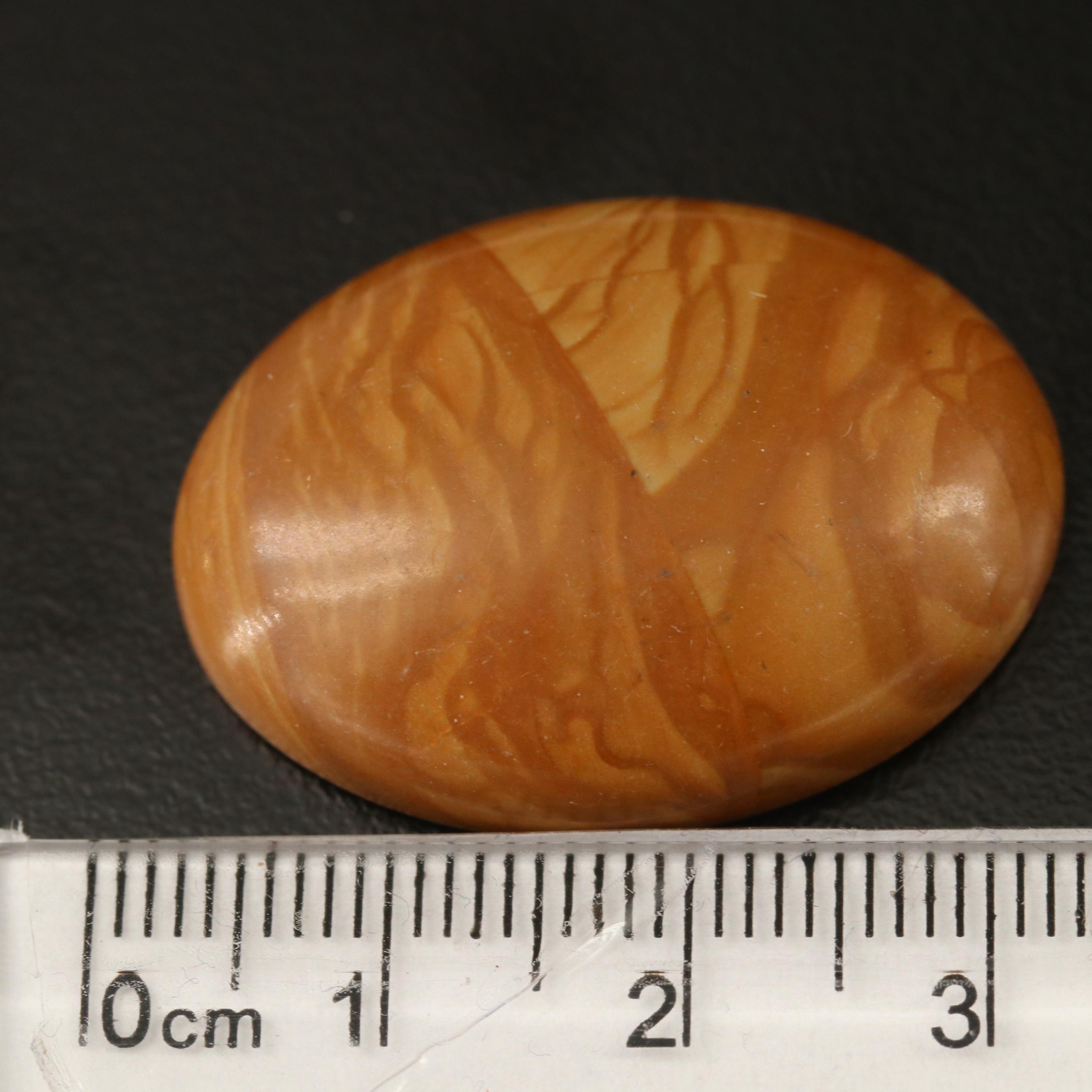 Loose Mixed Cabochons and Tablets Featuring Tiger's Eye, Jasper and Agate