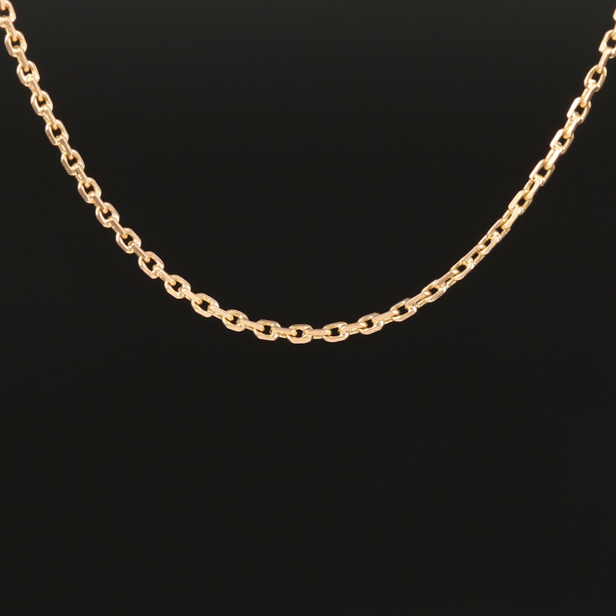 18K Chain Necklace