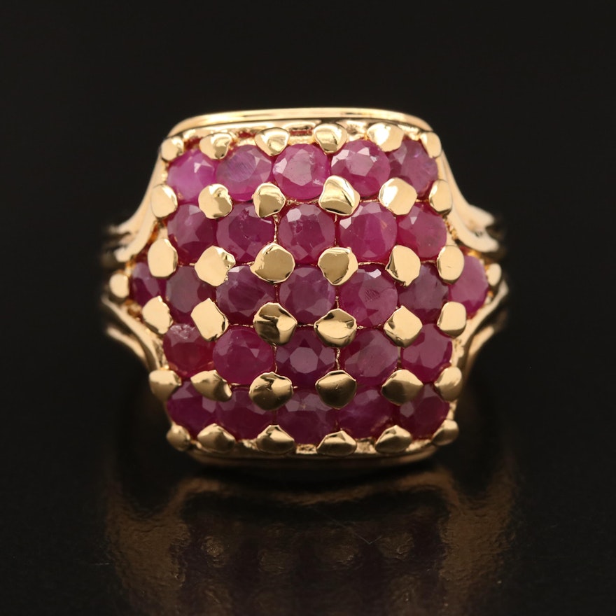 Sterling Ruby Cluster Ring