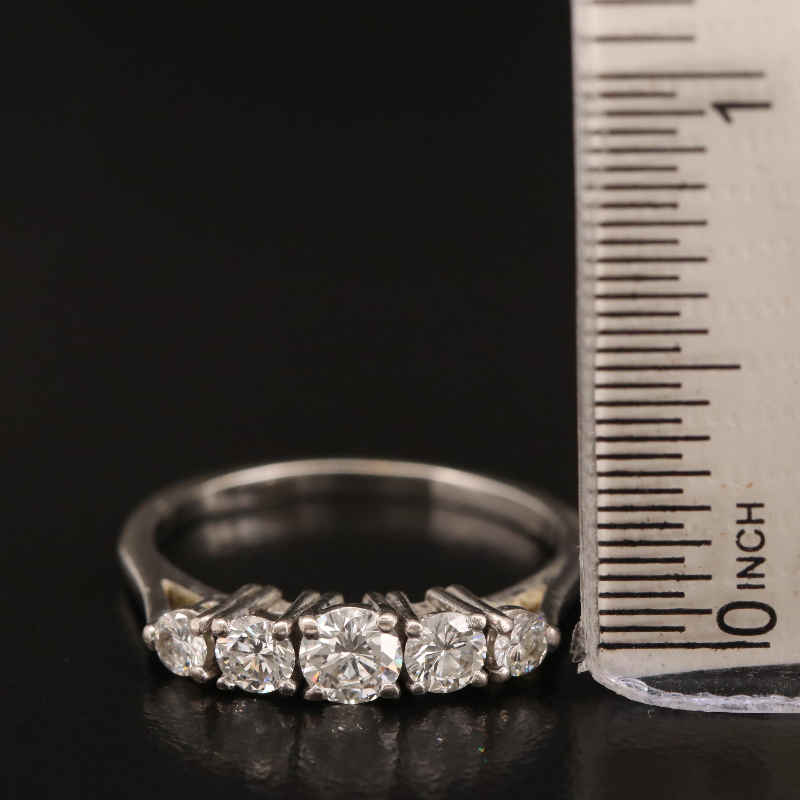 Vintage Jabel 18K Diamond Ring