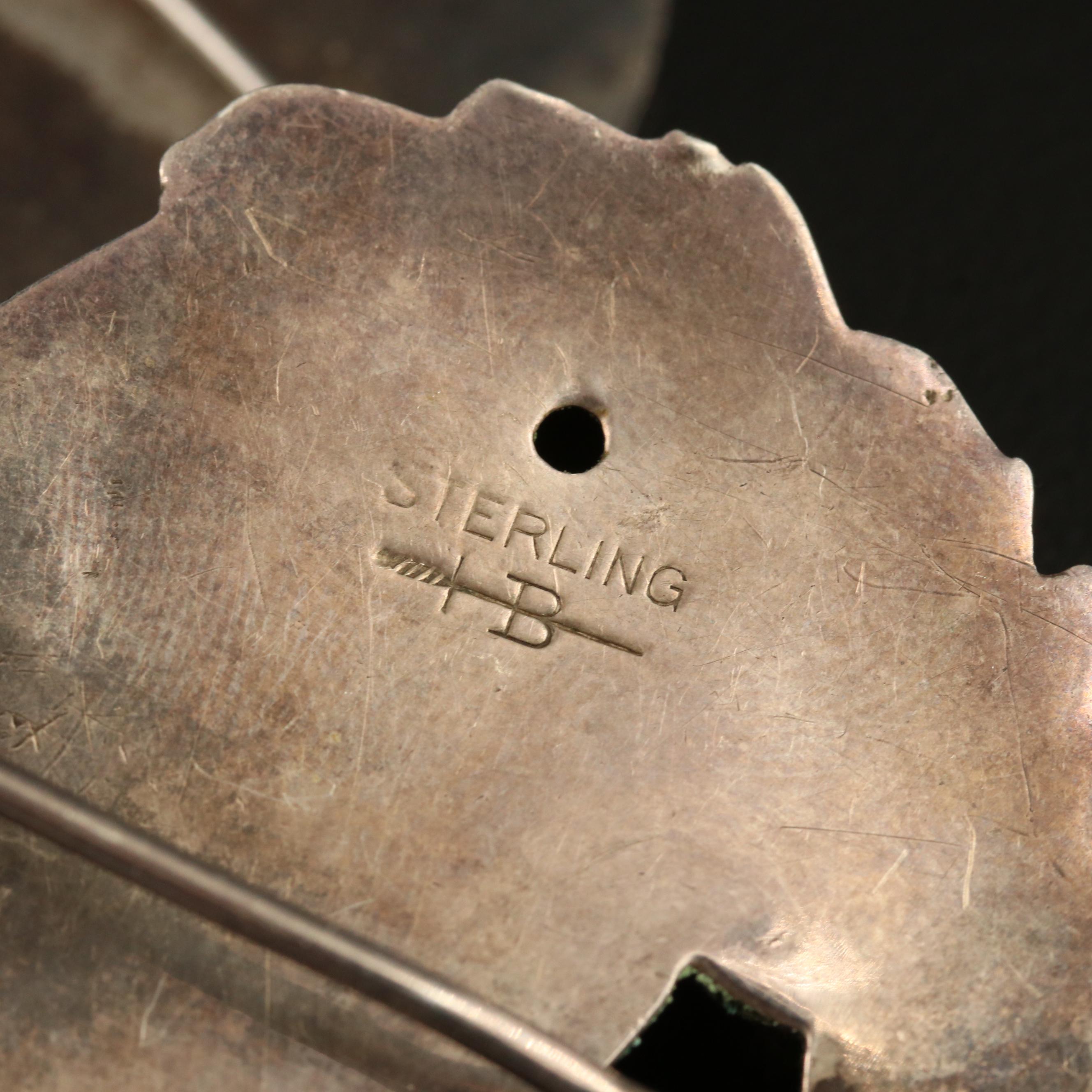 Vintage Sterling Silver Jewelry Featuring Art Nouveau Brooch