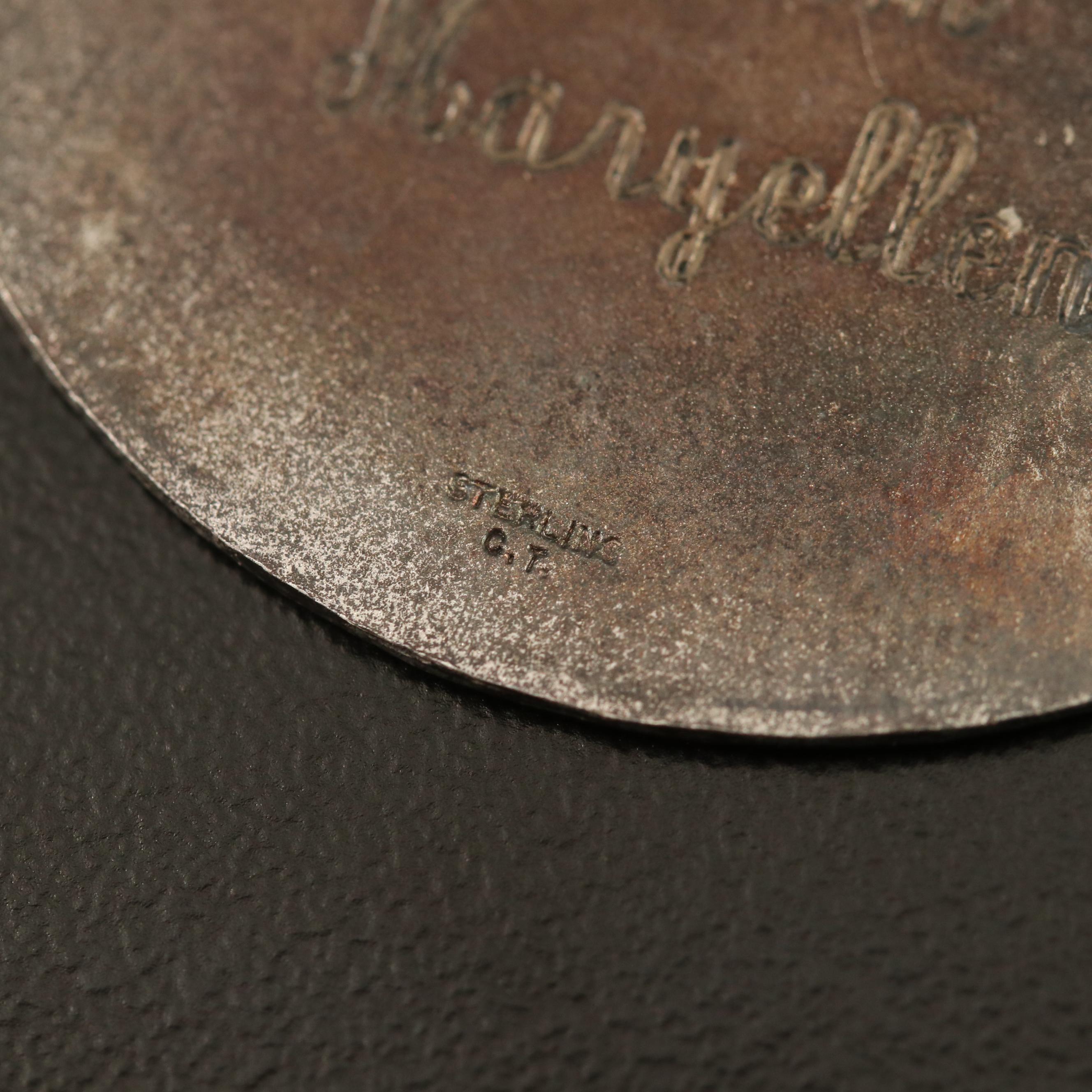 Vintage Sterling Silver Jewelry Featuring Art Nouveau Brooch