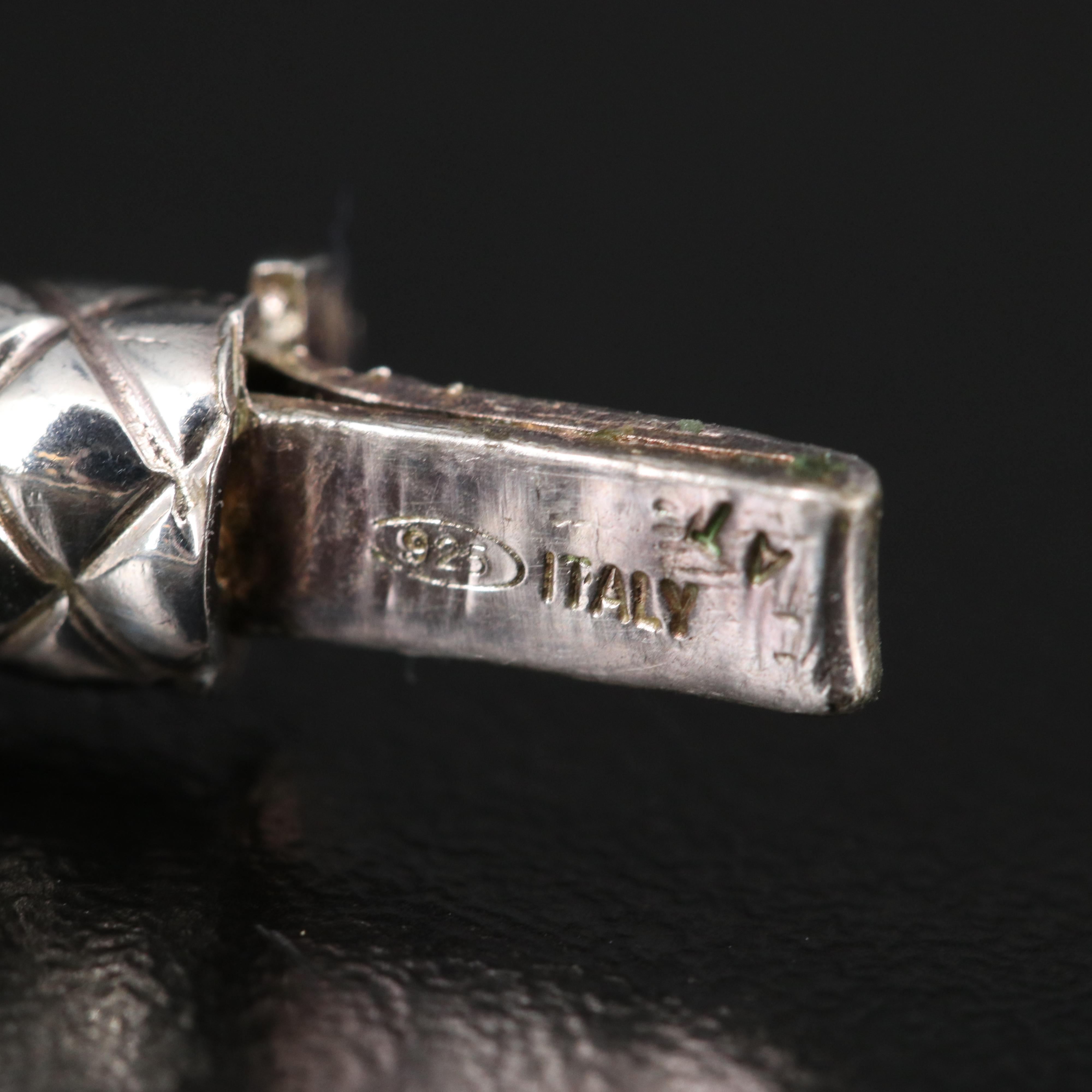 Sterling Silver Hinged Bangles