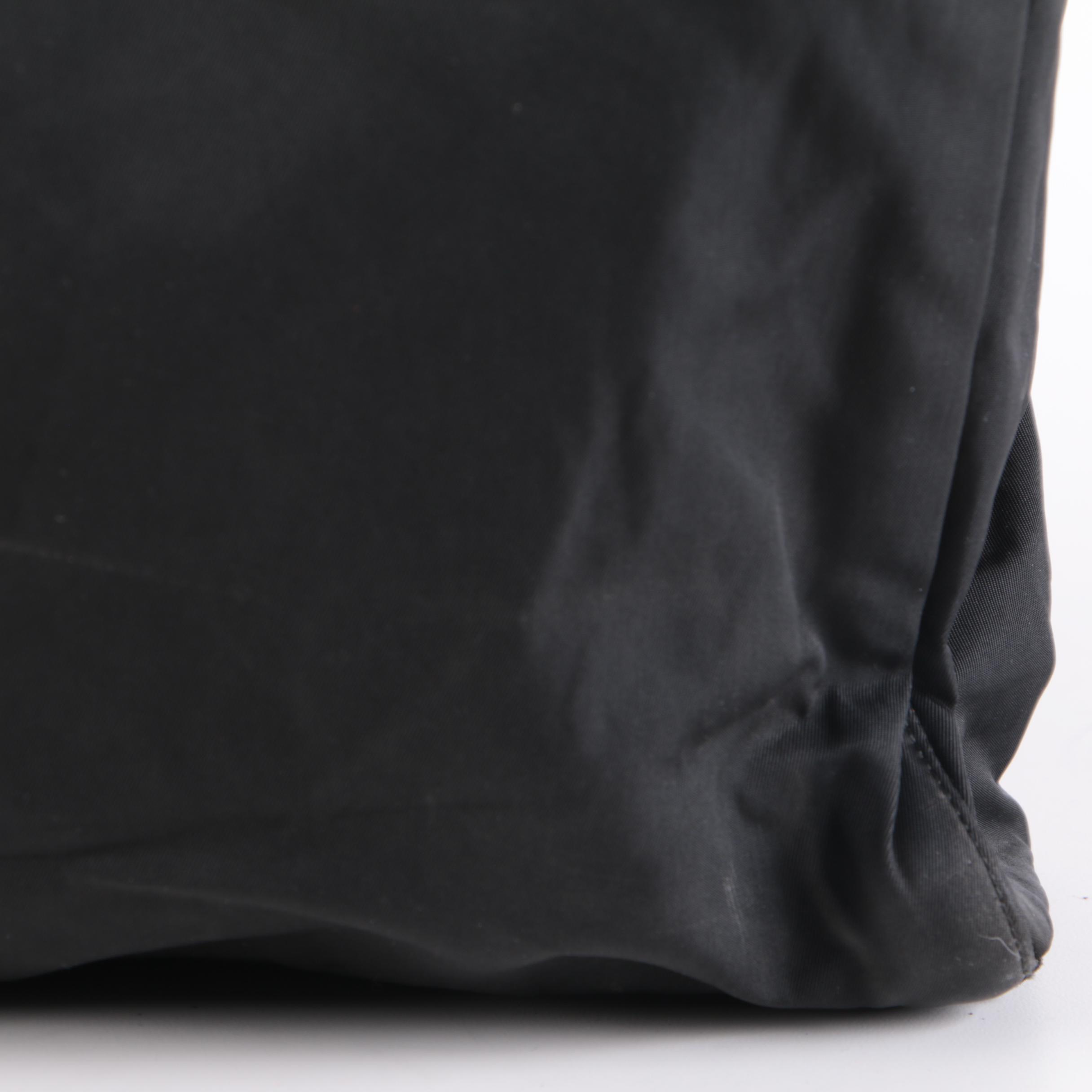 Prada Black Tessuto Nylon Tote Bag