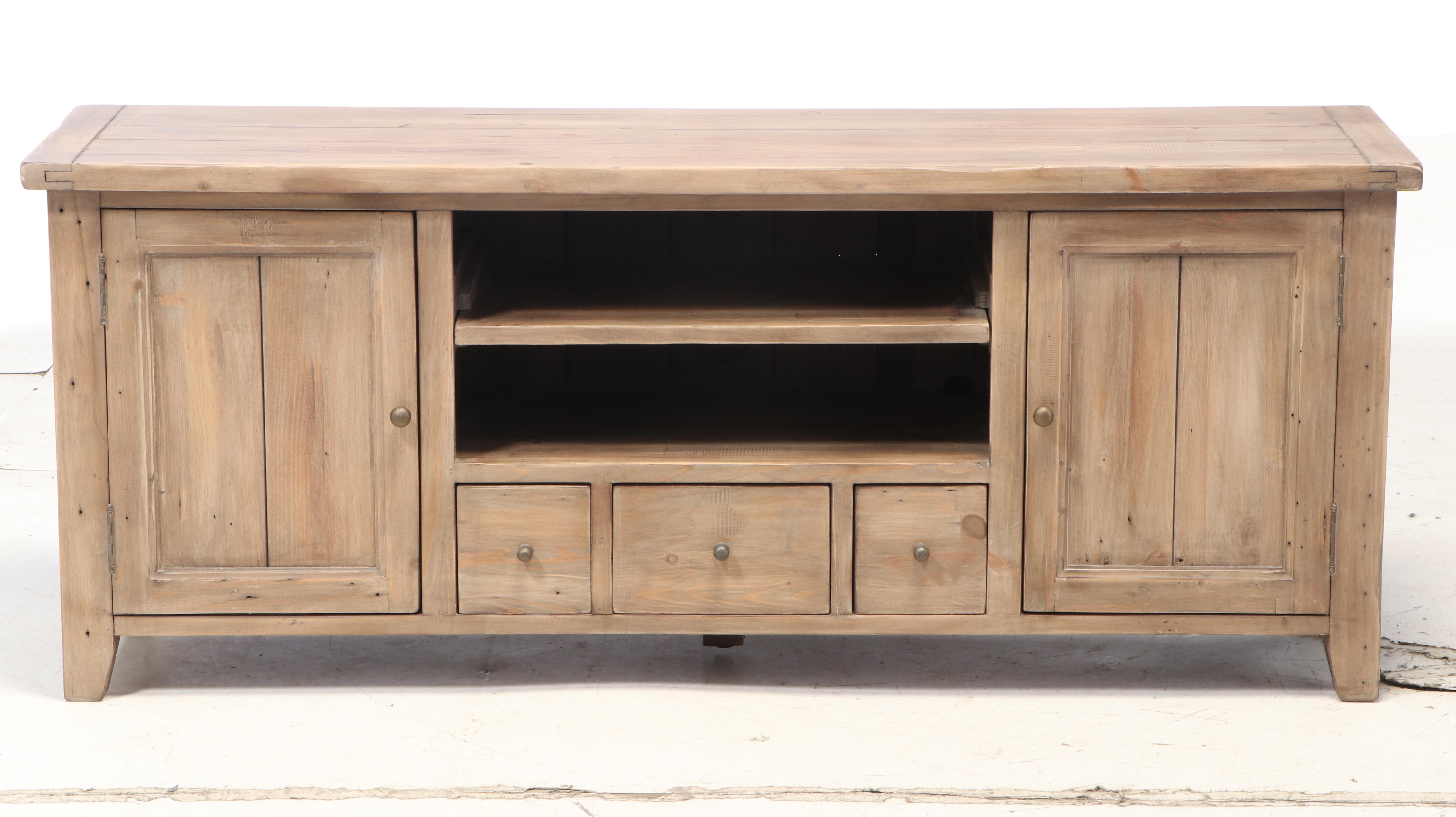 Reclaimed Furniture Pine Media Console
