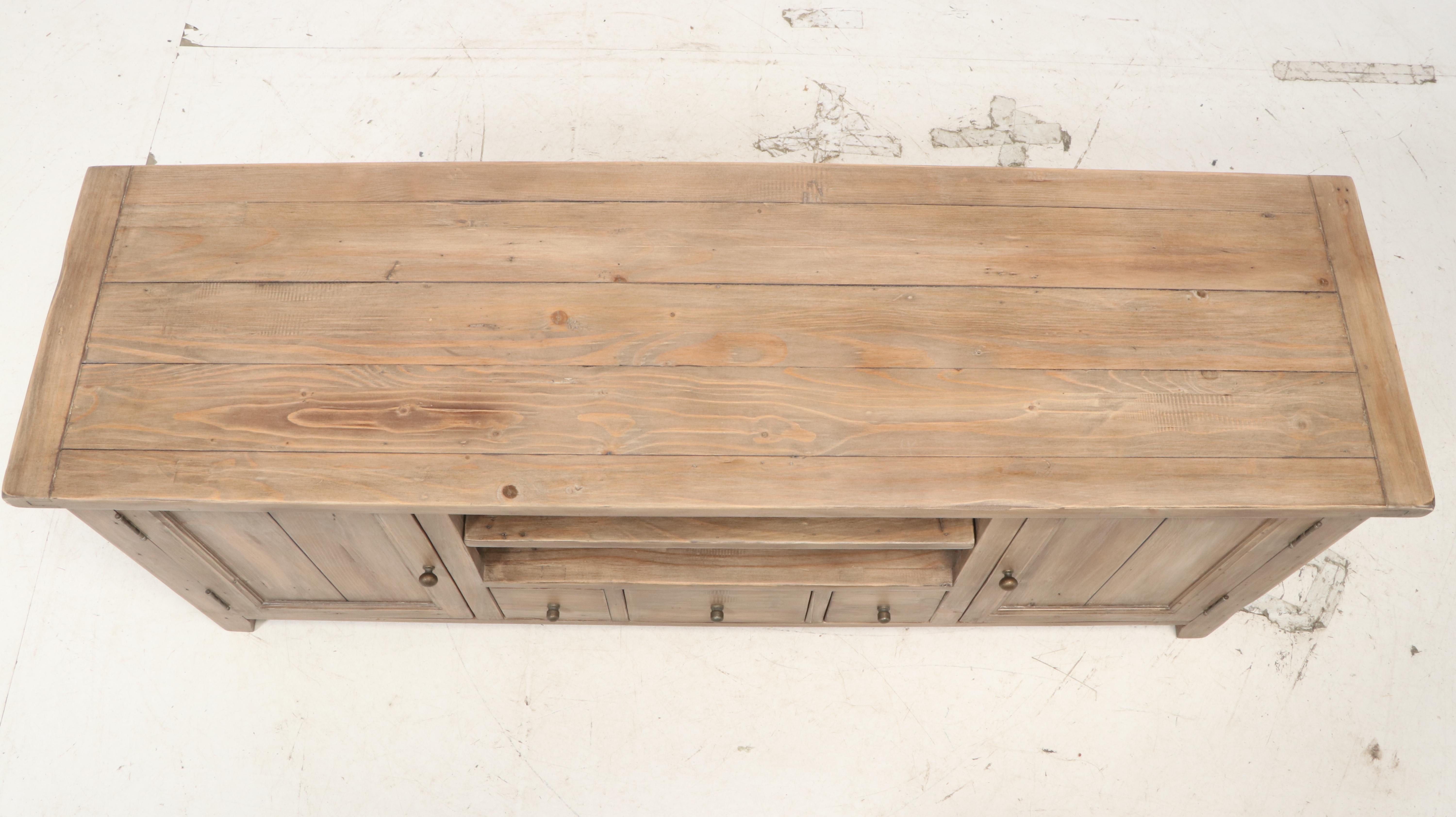 Reclaimed Furniture Pine Media Console