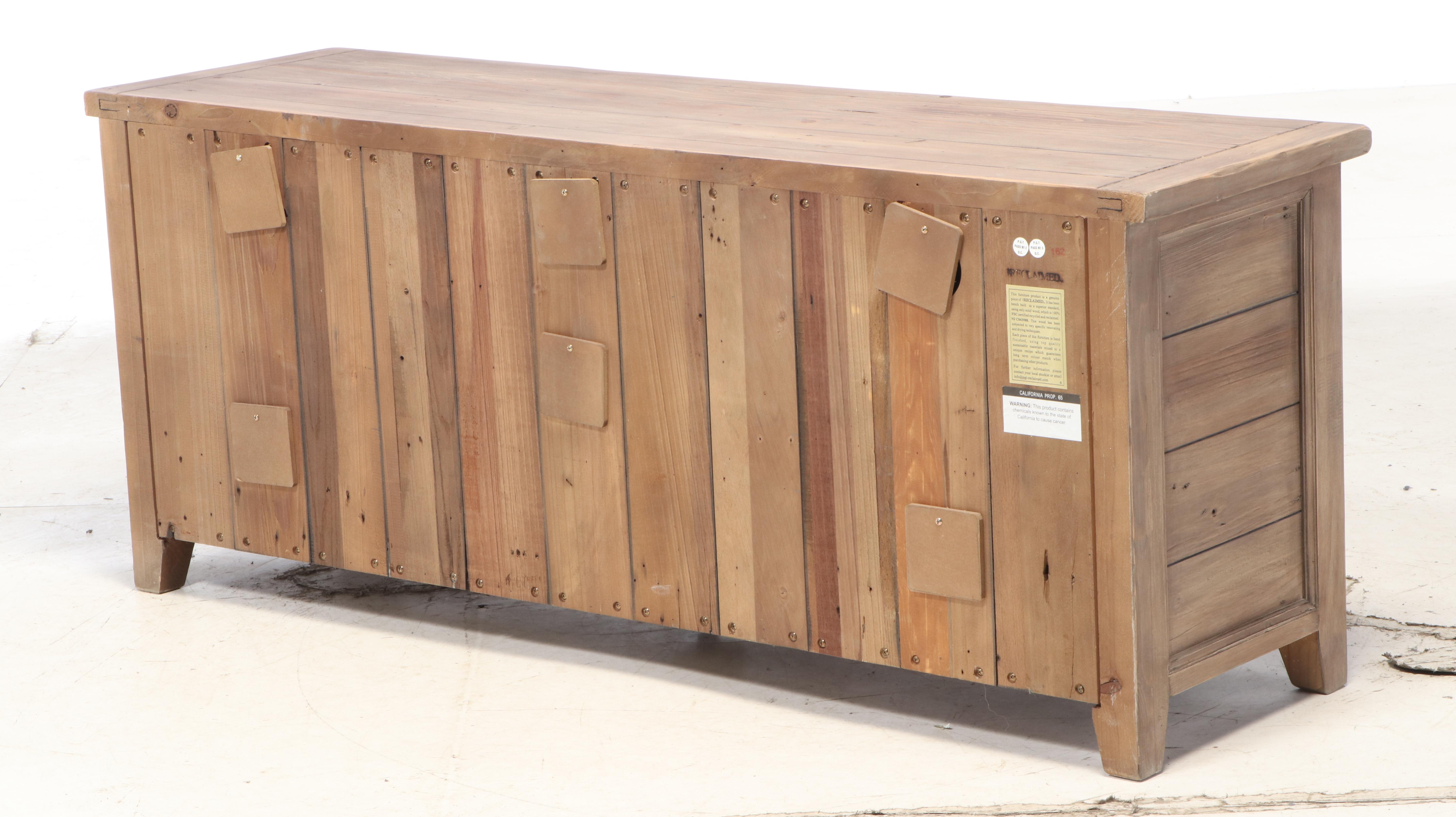 Reclaimed Furniture Pine Media Console