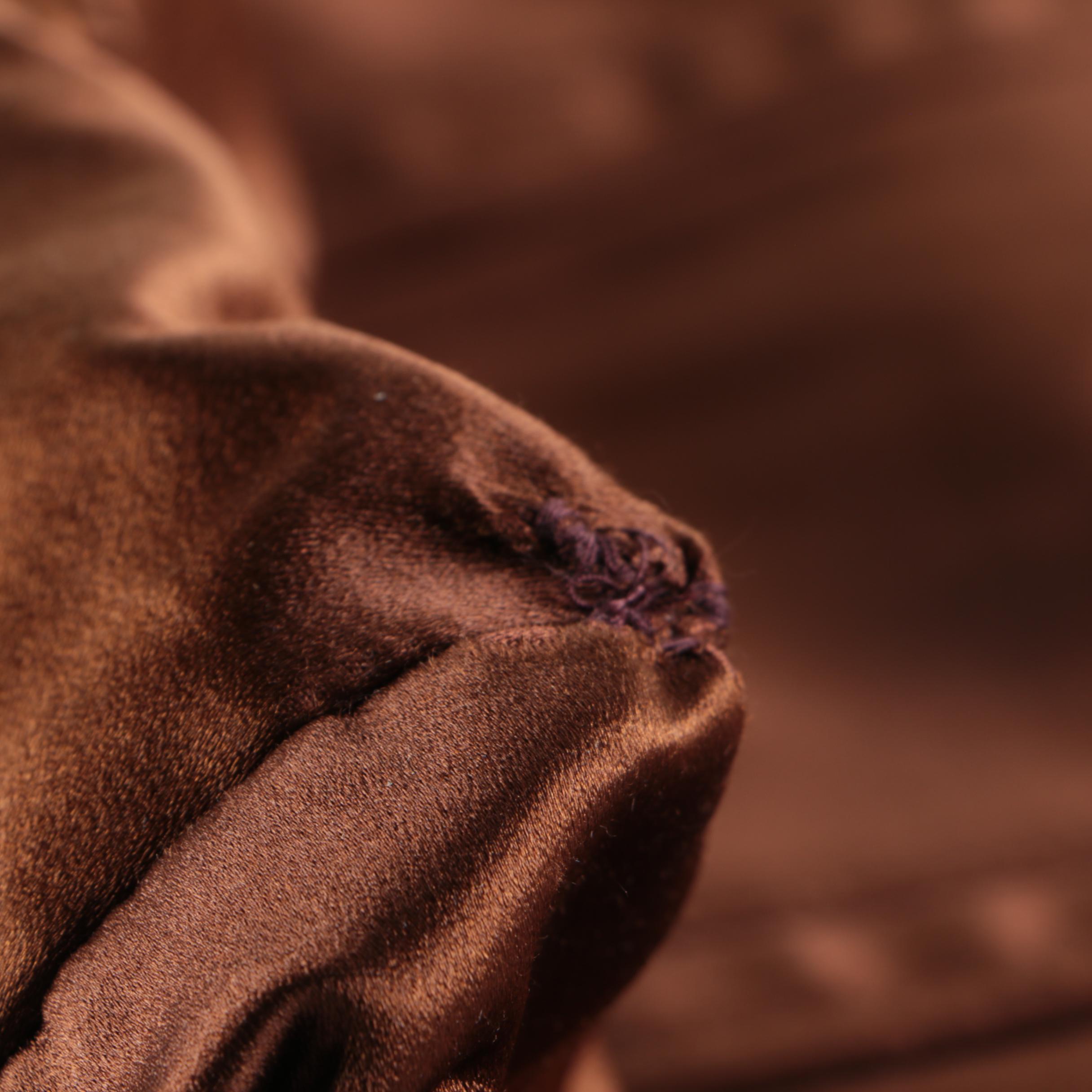 Prada Brown Fabric Large Tote Bag